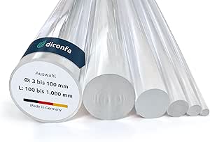 Nylon staaf, kunststof ronde nylon staaf Witte staaf 20/35 mm