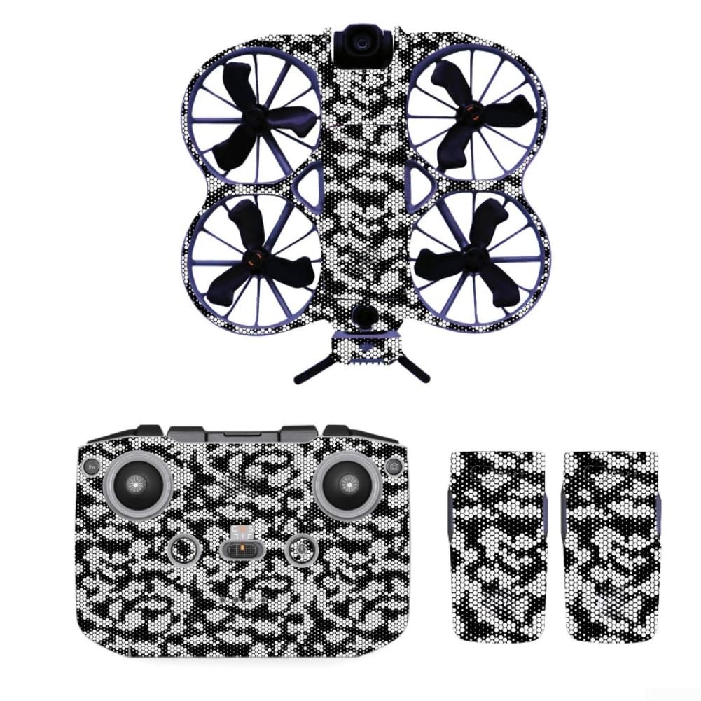 Körperaufkleber für DJI Neo 2, Bunte PVC Skins Kratzfeste Schutzfolie Wrap Decals für DJI NEO2(B)