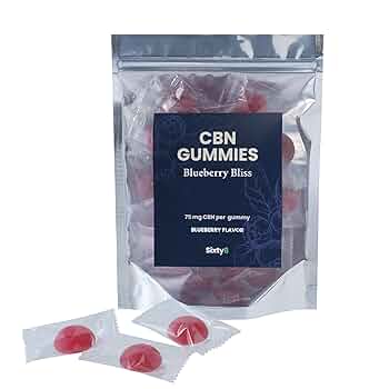 Amazon.co.jp: SIXTY8 CBN グミ 40粒 CBN3000mg 1粒75mg スイス