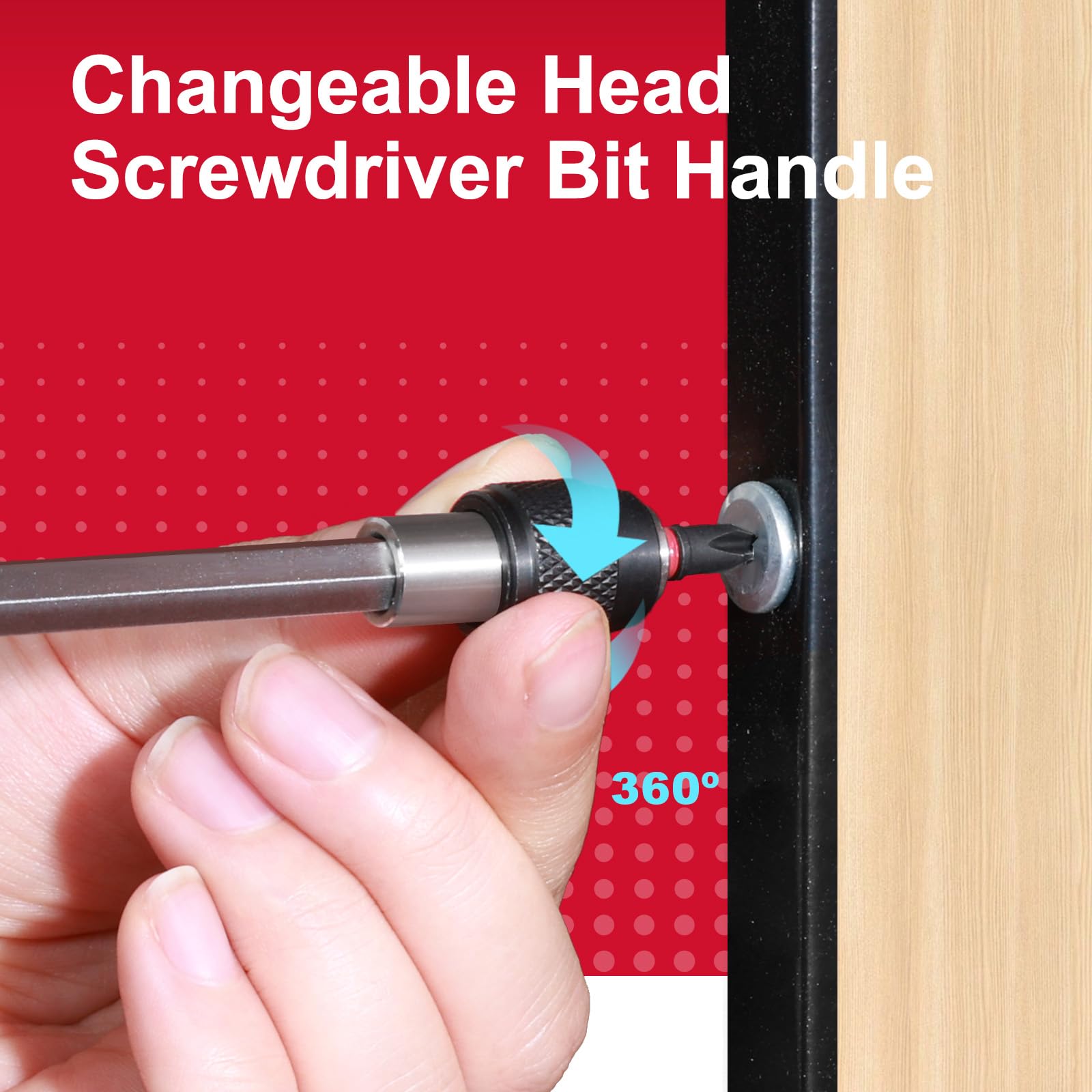Magnetic Screwdriver Holder - Quick Change Bit Adapter -9