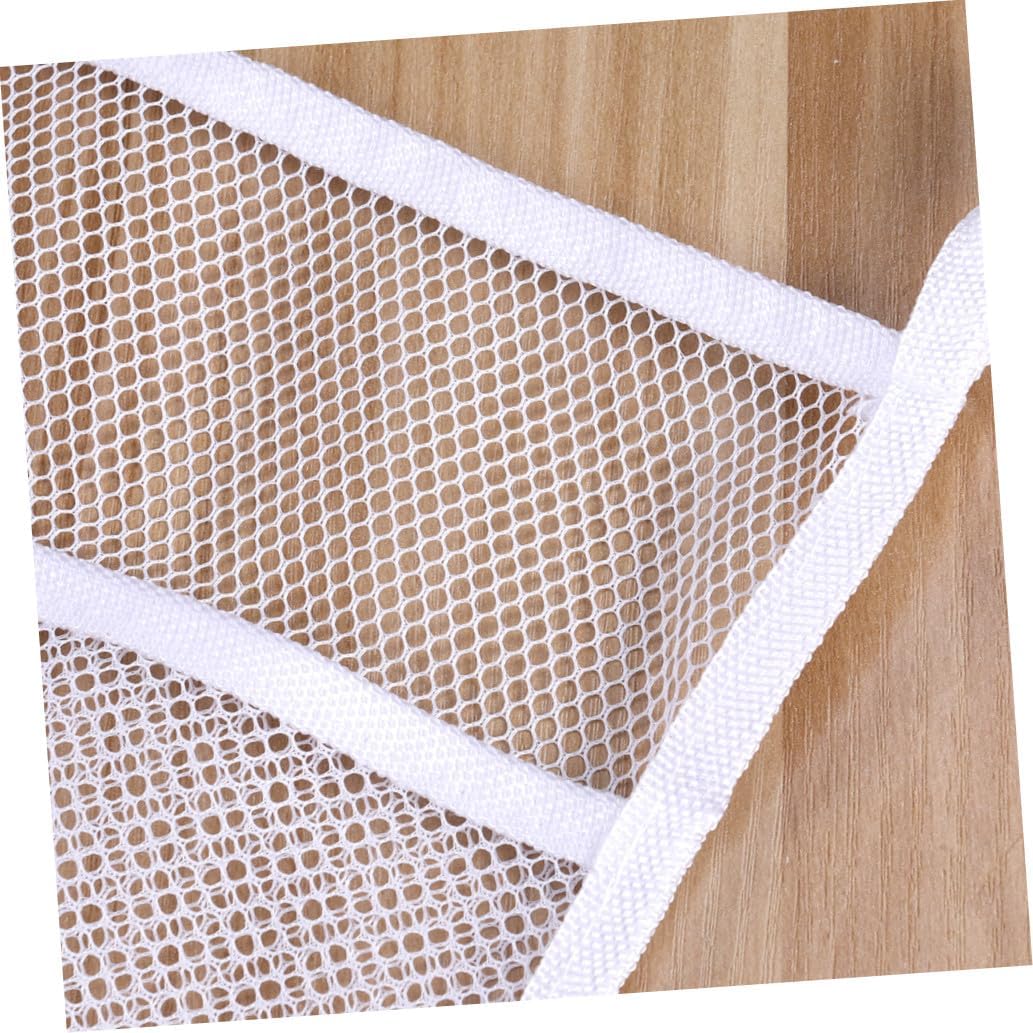 PRETYZOOM 3pcs Bathtub Mesh Net Storage Bags Bathroom Storage Organizer Toy Shower Organizer Net