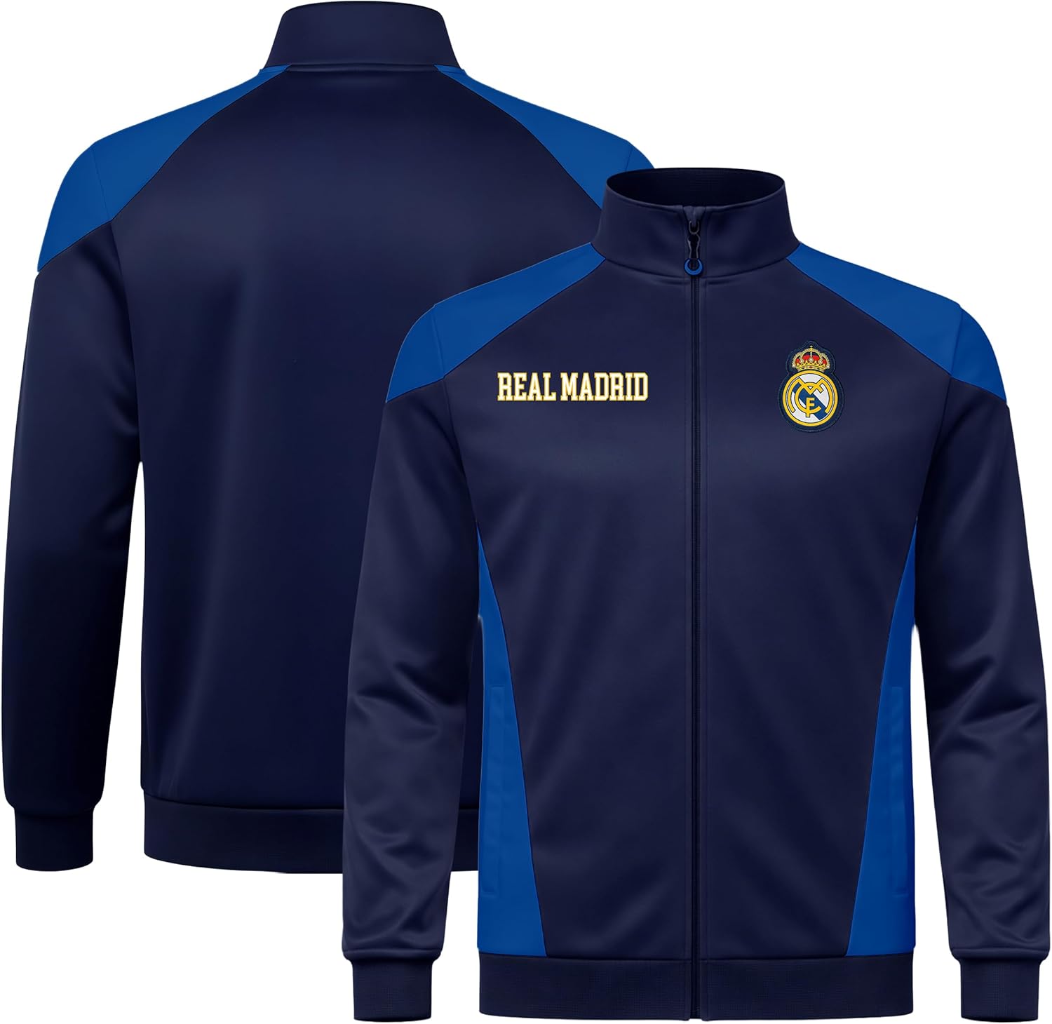 Icon Sports Officially Licensed Real Madrid CF Track Jacket - Unisex Kids - Image 2