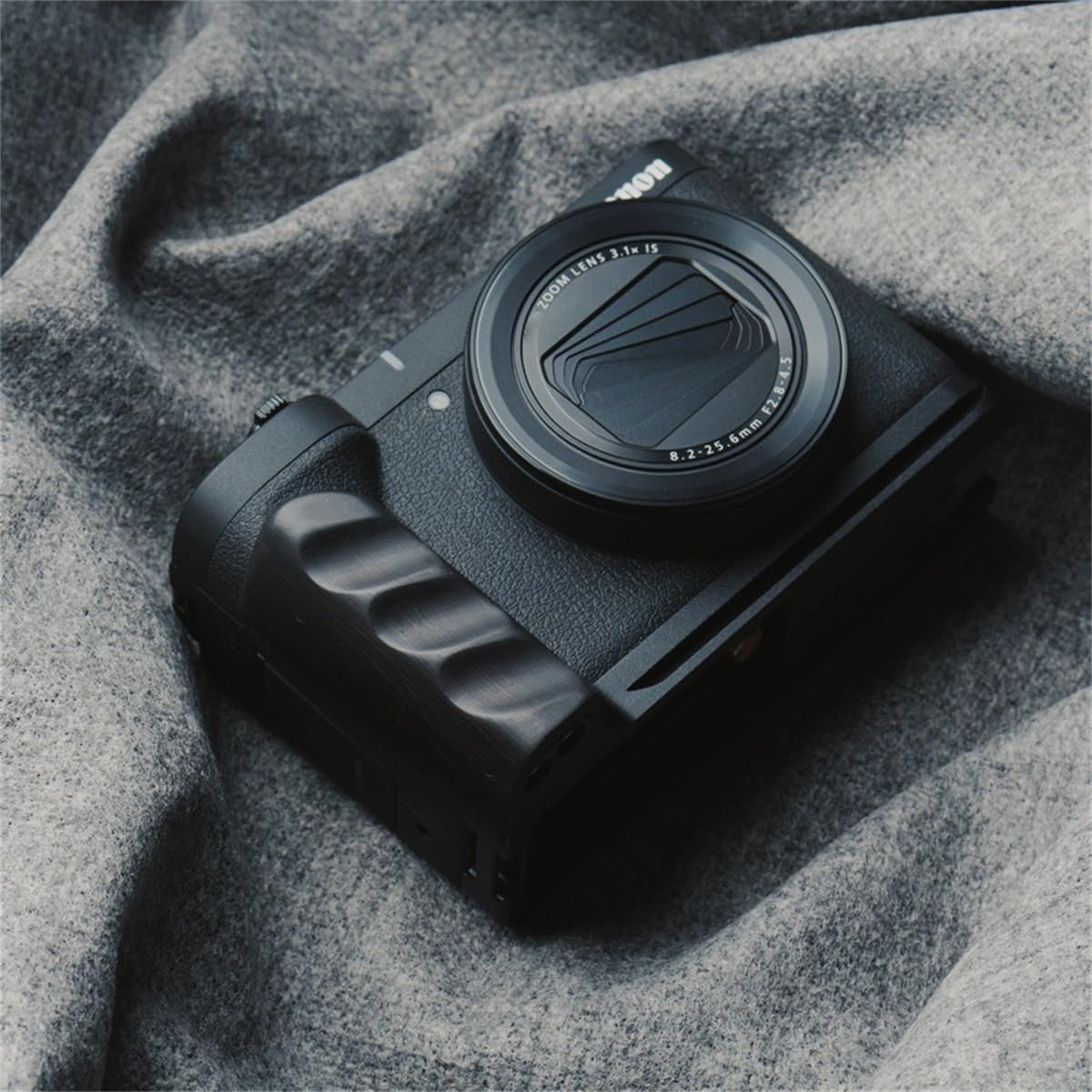 Amazon | Canon PowerShot V1 専用 カメラウッドグリップ 高級檀木材