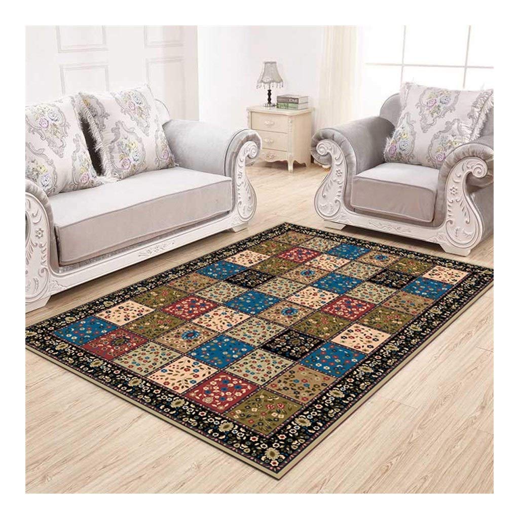 Tapis de salon doux lavable qui ne glisse pas pour enfants et bébés
