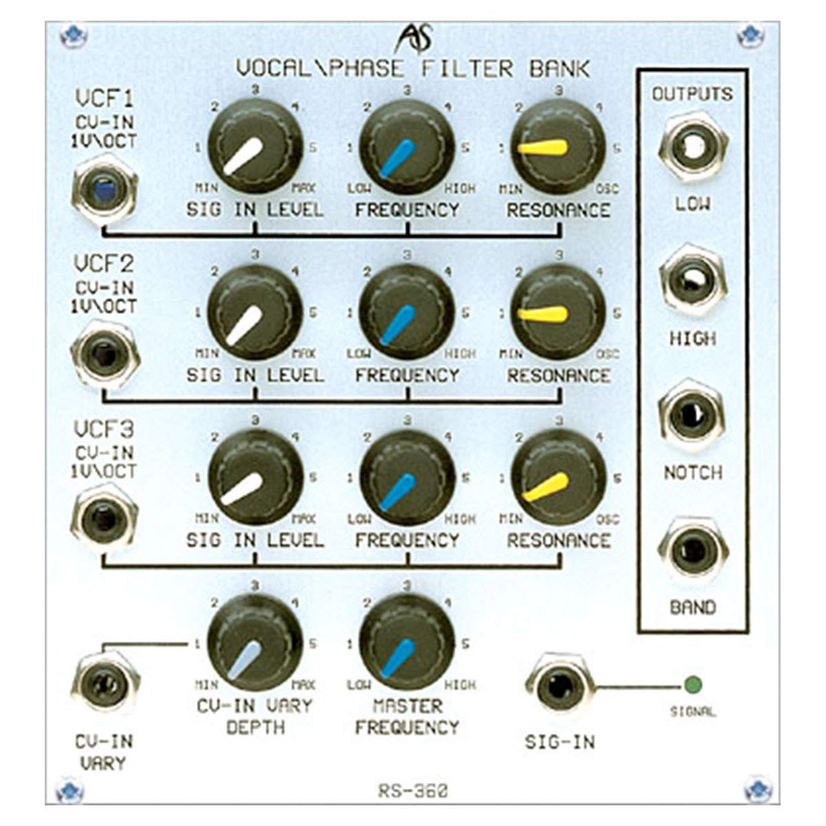 Amazon | Analogue Systems RS-360 Filterbank フィルターバンク