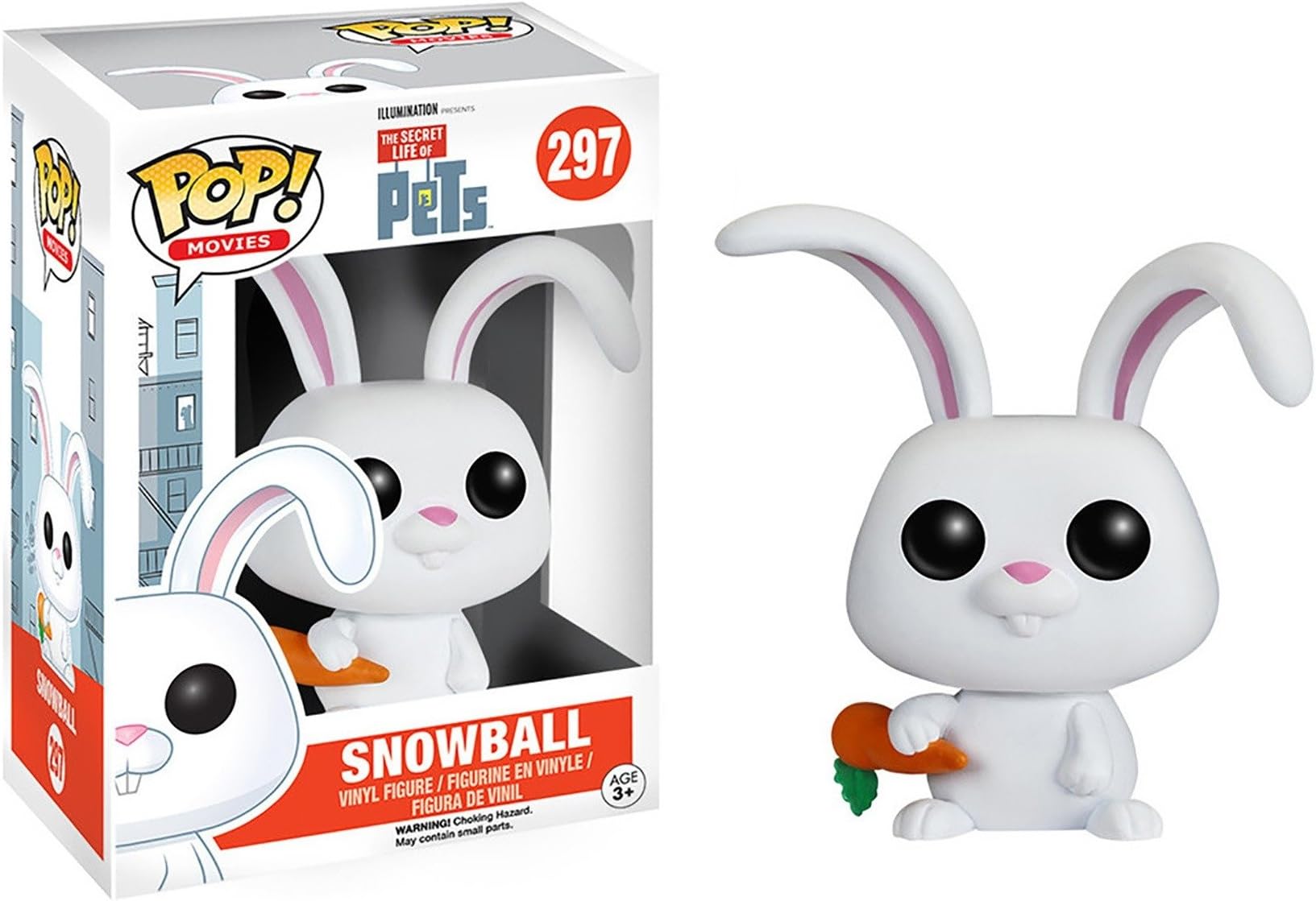 [FUNKO（ファンコ）フィギュア] Funko Pop! Movies: The Secret Life Of Pets - Snowball