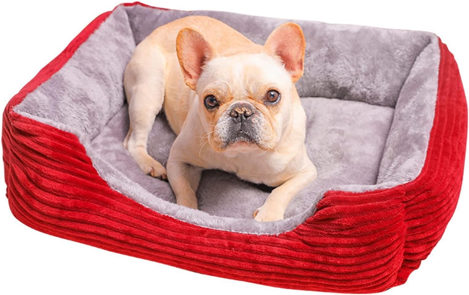 Pet Beds Rectangular Dog Bed Sleeping Bag Kennel Cat Puppy Sofa Bed Pet House Winter Warm Mattress Suitable for Small Dogs (Size : X-Small) (One Color Medium)