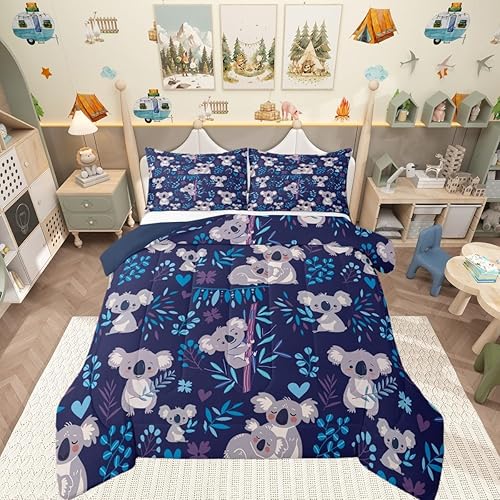 Miniatura 36 de Manfei Juego de ropa de cama Groovy de los años 70 para niños y niñas, juego de edredón retro con margaritas para todas las estaciones, tamaño