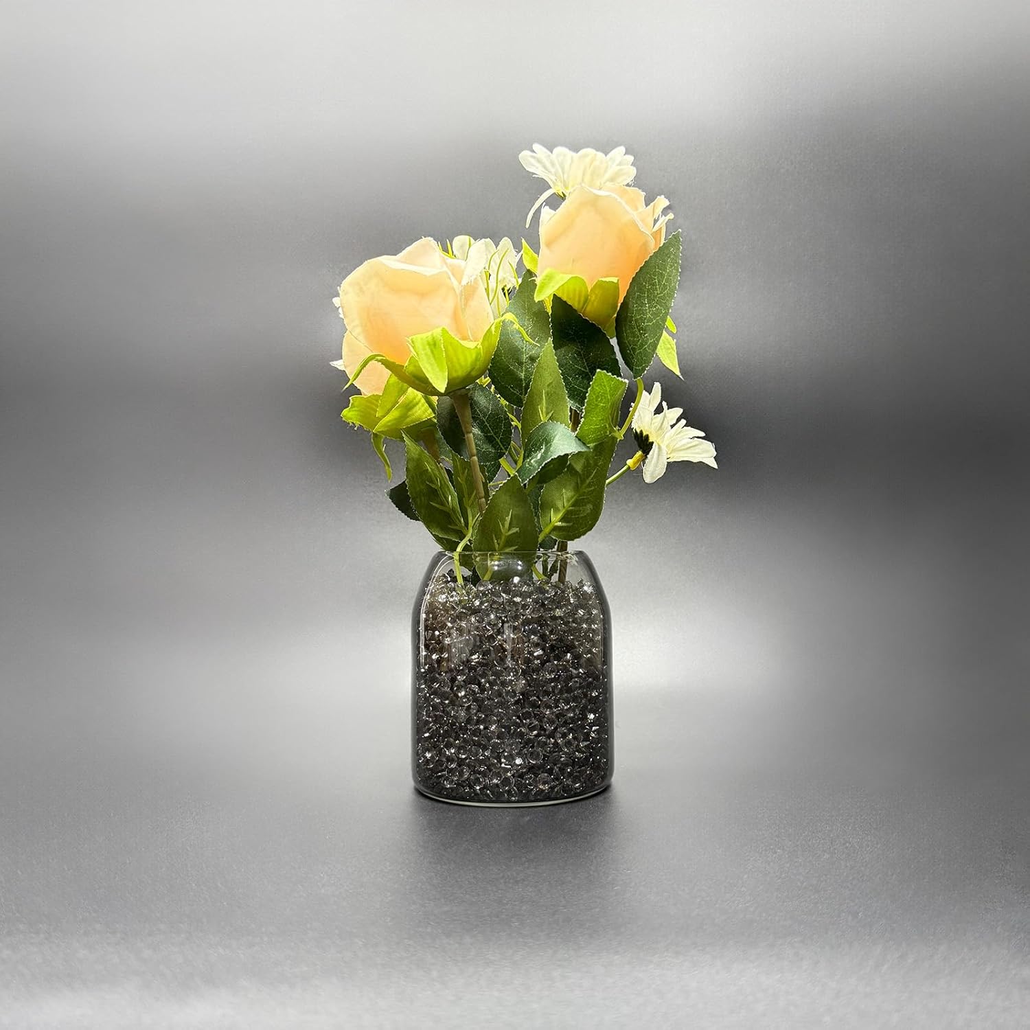 2000 pcs/Pack Wedding Table Scatter Confetti Crystals Acrylic Diamonds 8 mm Rhinestones for Wedding, Bridal Shower, Vase Beads Decorations (8mm, Light Gray) - Image 4