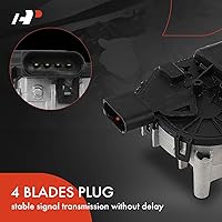 Vista 5 de A-Premium Motor del limpiaparabrisas delantero compatible con modelos Chevrolet, GMC, Dodge, Chrysler, Buick, Pontiac y Saturn - Traverse, Acadia