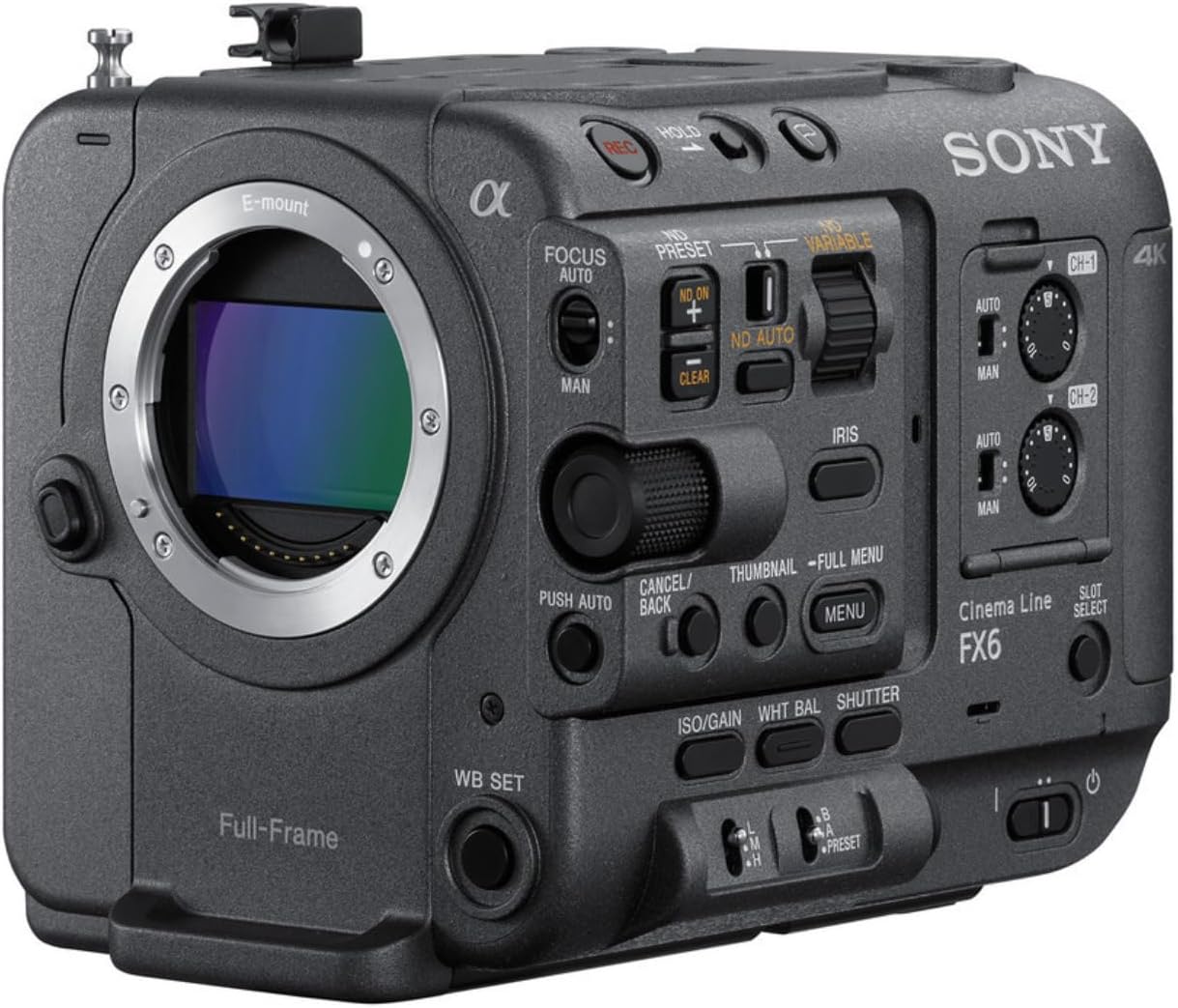 Sony FX6 Full-Frame Cinema Camera with FE PZ 28-135 mm F4 G OSS Lens, Camera Backpack, Batteries, Memory Card, Softwares OEM Photo, and Memory Storage Carrying Case Bundle (7 Items)