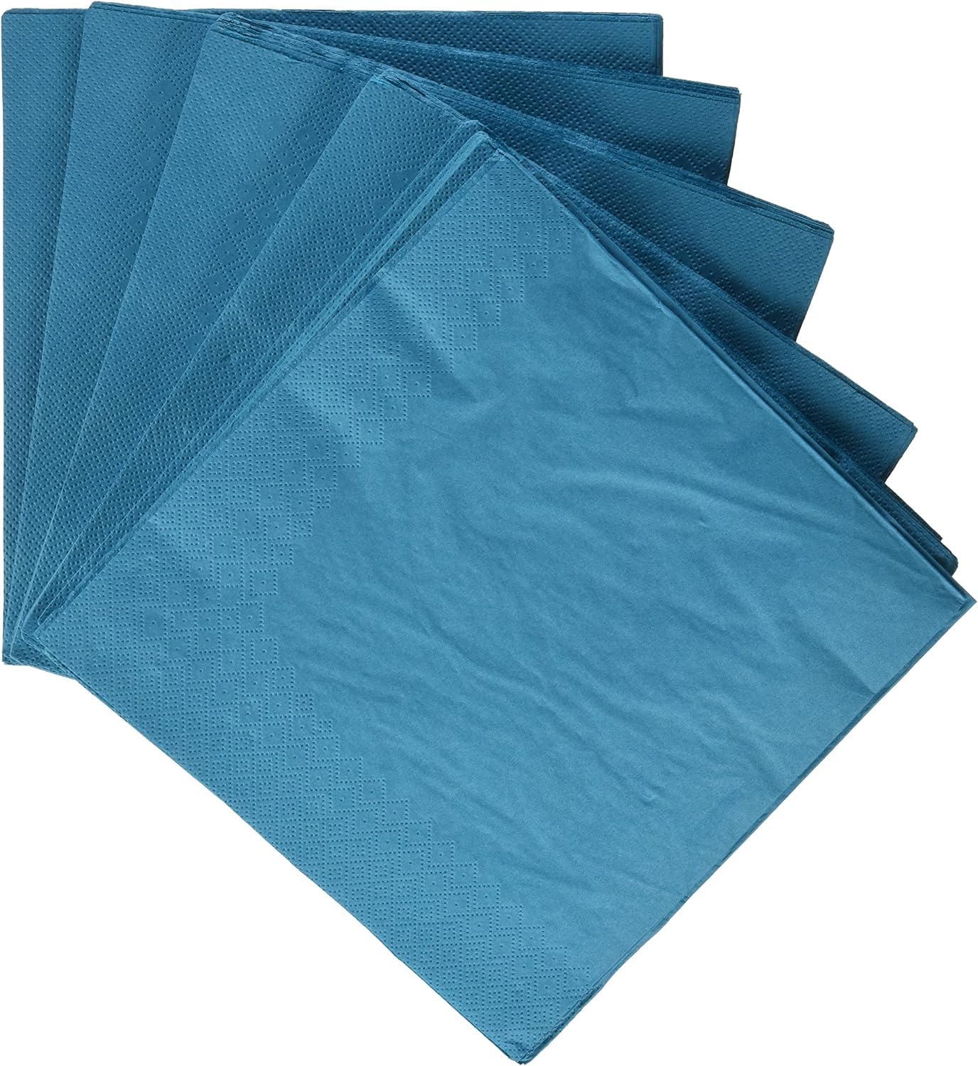 IKEA FANTASTISK - Paper napkin, turquoise / 50 pack / 50 pack - 40x40 cm