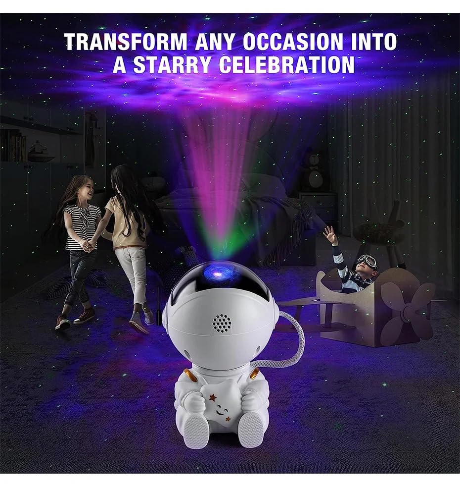 Projecteur galaxie astronaute idée cadeau idéal veilleuse nébuleuse - 6