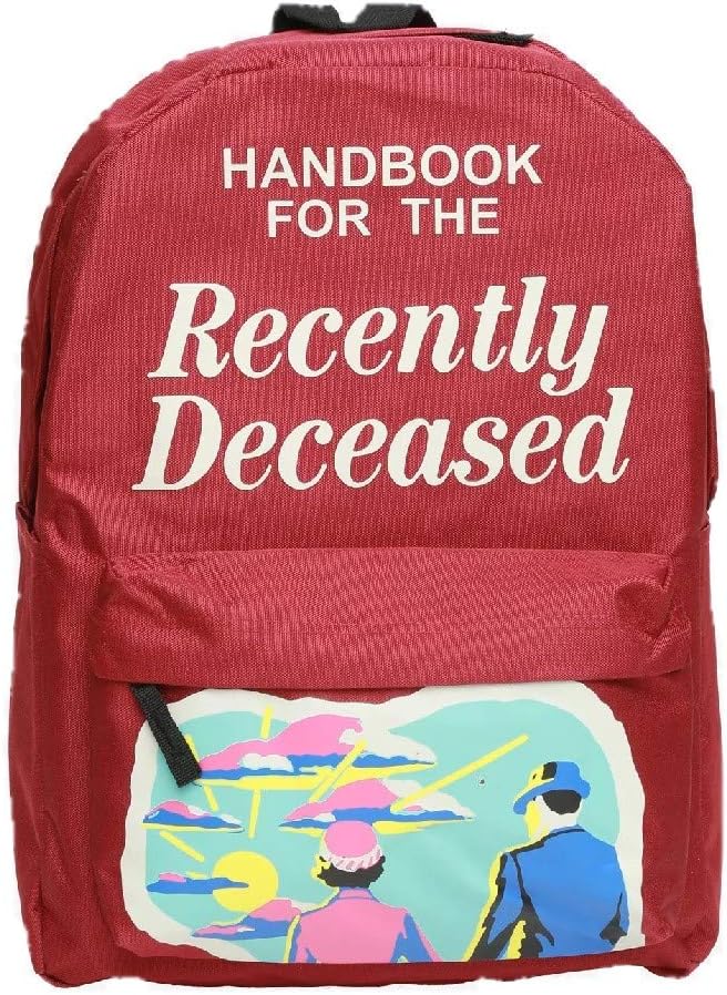 Hot Topic Beetlejuice Handbook For The Recently Deceased Backpack