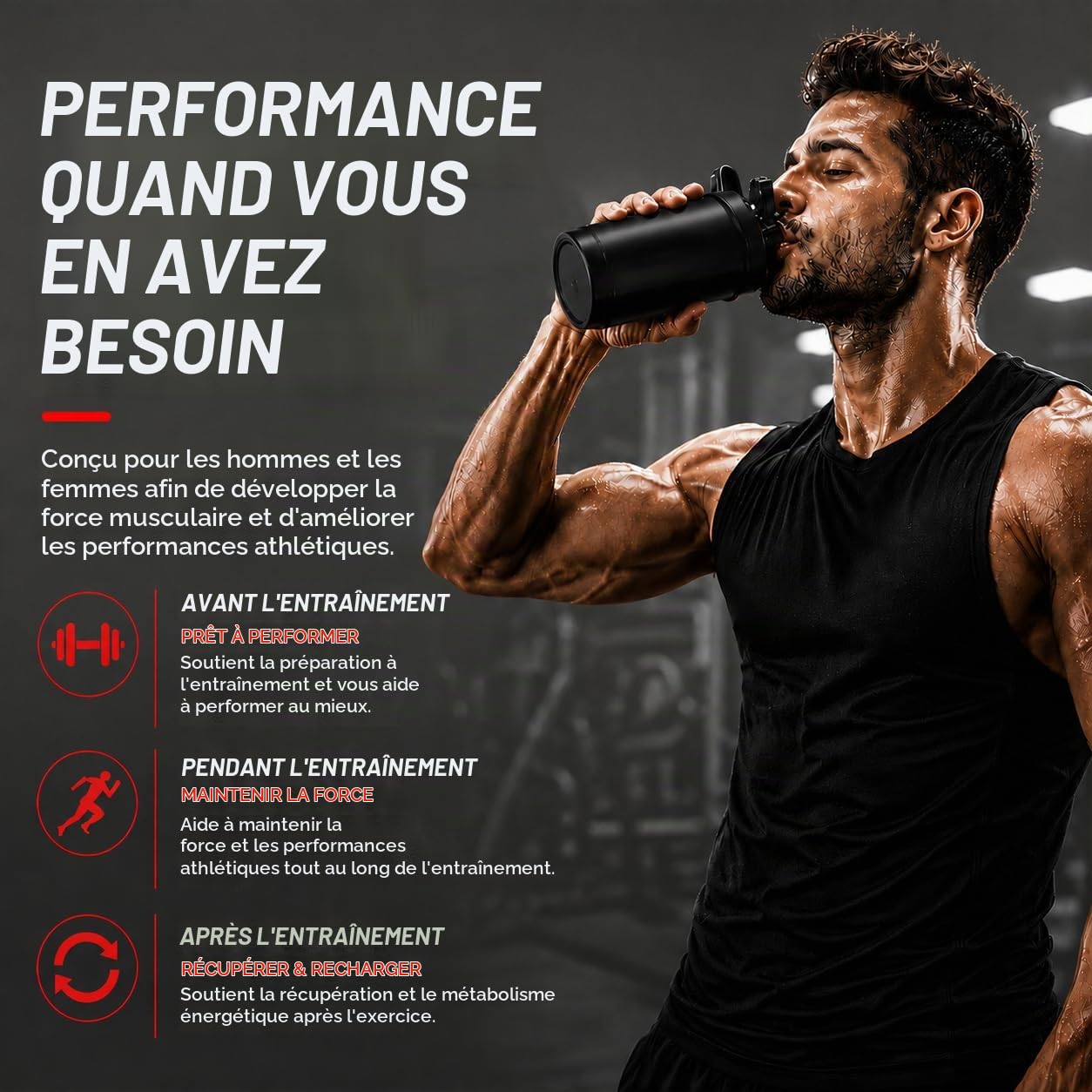 Bonbons Gélifiés à la Créatine Monohydrate 5000mg, Créatine à Haute Dose avec Taurine, Vitamines B12 et B6, Alternative aux Capsules et Poudres de Créatine, Végétalien, 60 Unité (Lot de 2)