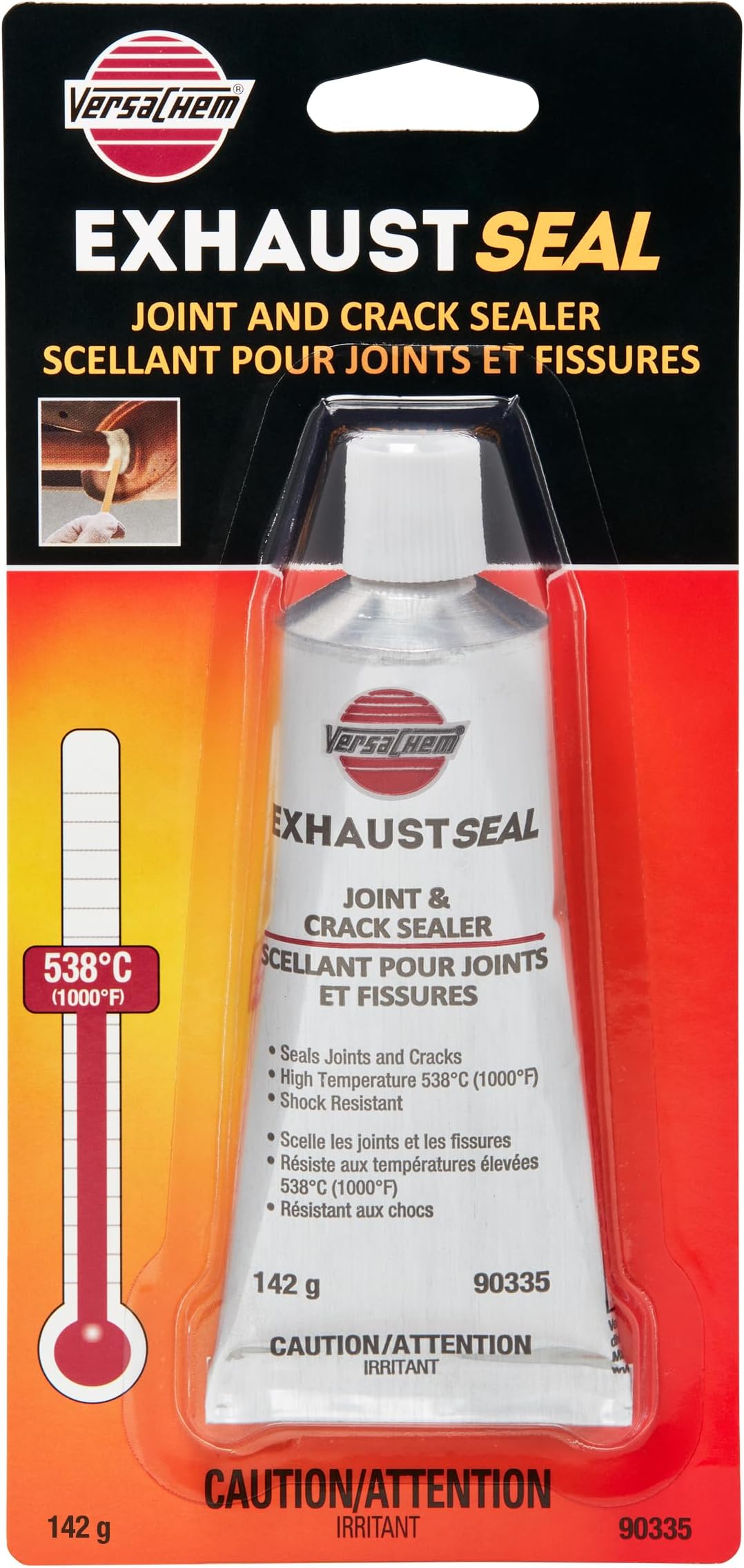 VersaChem 90335 Exhaust Joint & Crack Sealer, 142g, Universal Joints