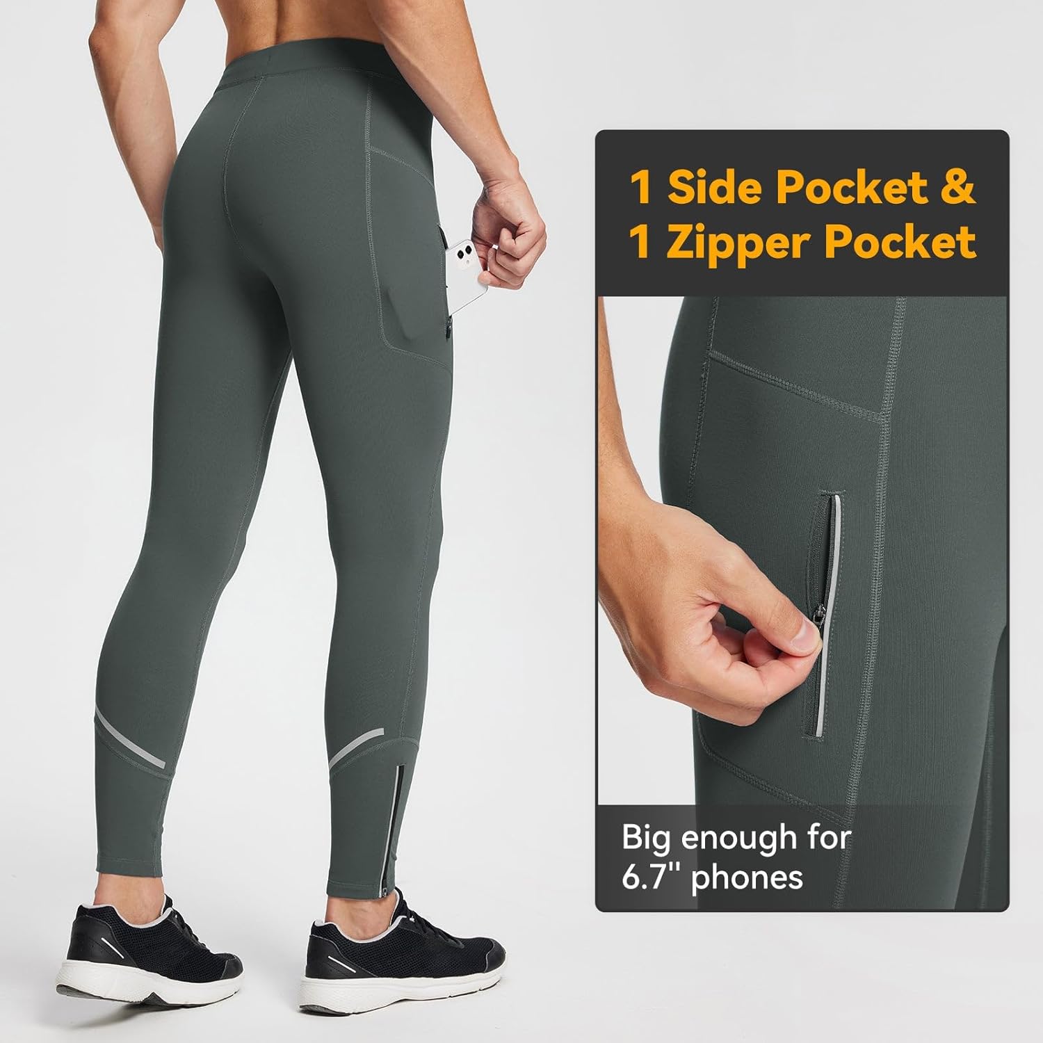 baleaf Men's Cycling Tights - Image 2