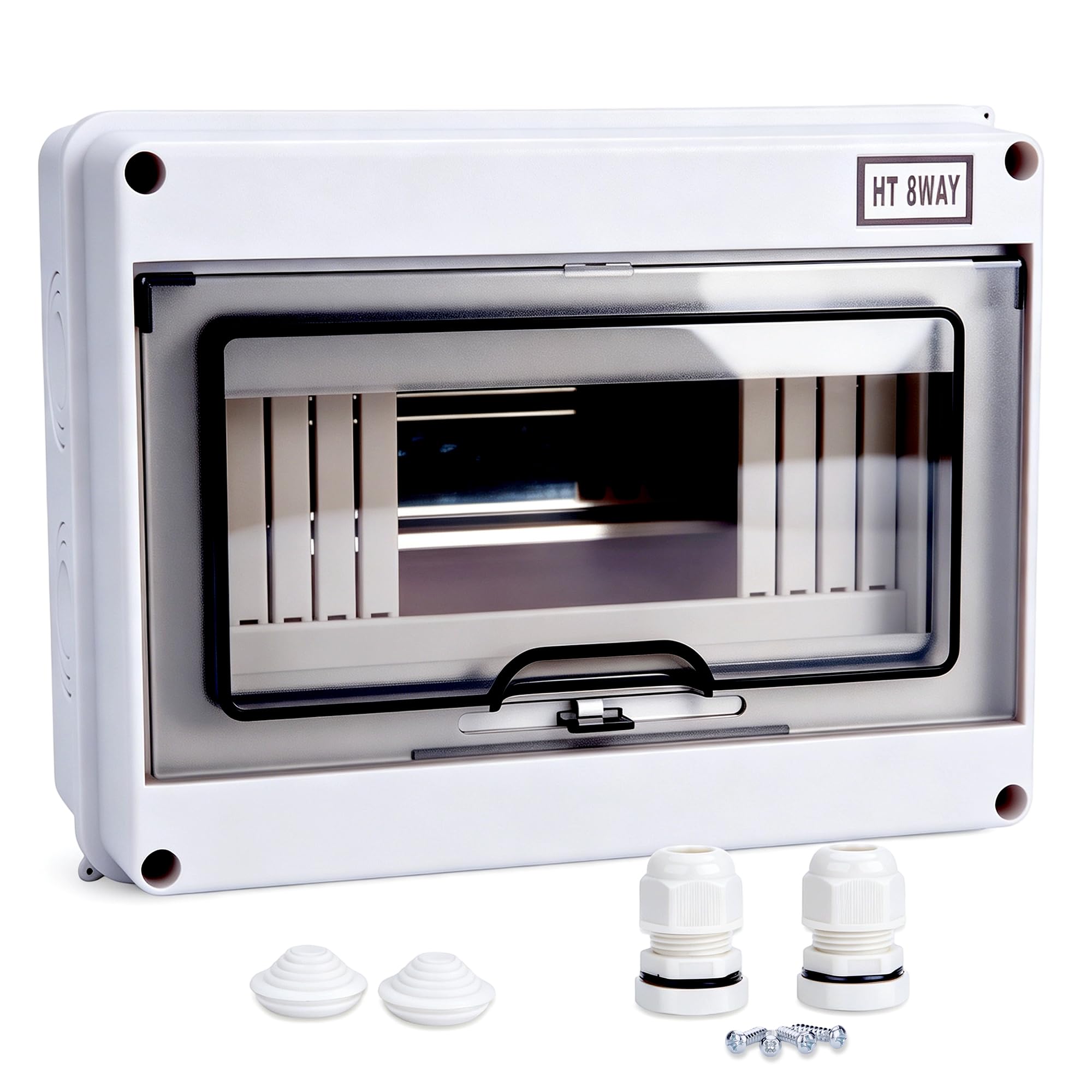 12 Way Circuit Breaker Box - Waterproof Protection -13