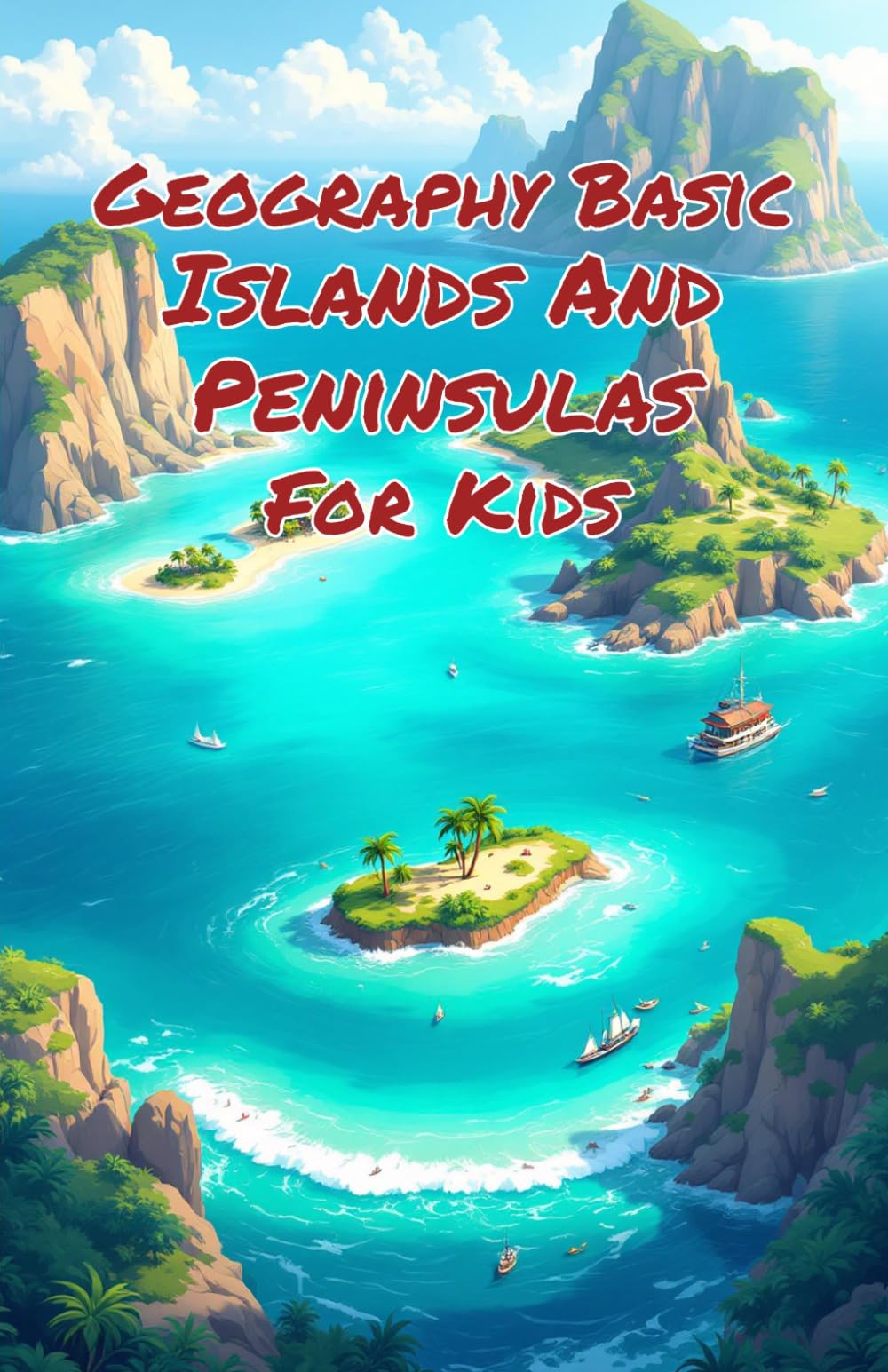 Geography Basic Islands and Peninsulas for Kids: Explore Landforms, Ocean Territories, Ecosystems, and Cultures Around the World for Grades 2–4 (Geography Book For Kids)