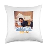 Maradona Forever Boca Juniors Throw Pillow