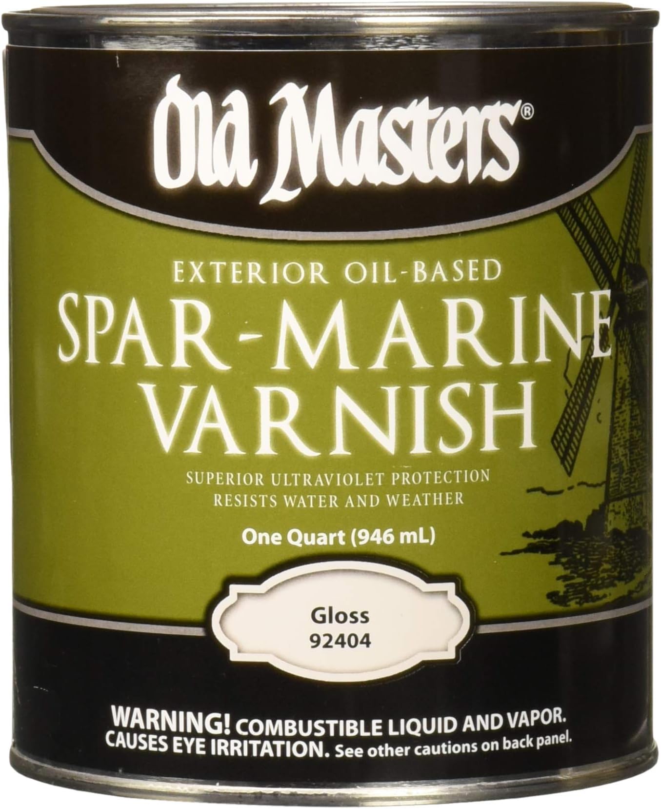 OLD MASTERS 92404 Spar Marine Varnish, Gloss, Varnish Amazon Canada