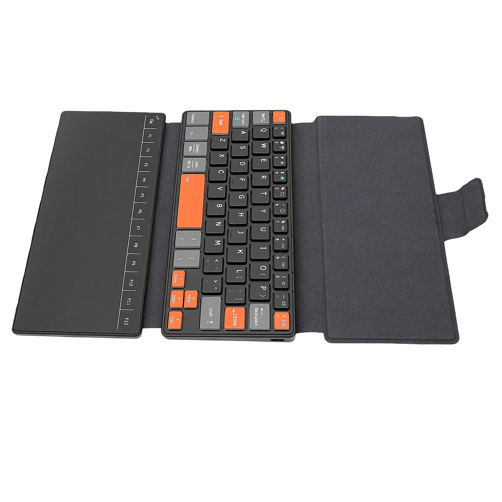 Annadue Tragbare Bluetooth-Tastatur, Tastatur mit Touchpad, 80 Stunden