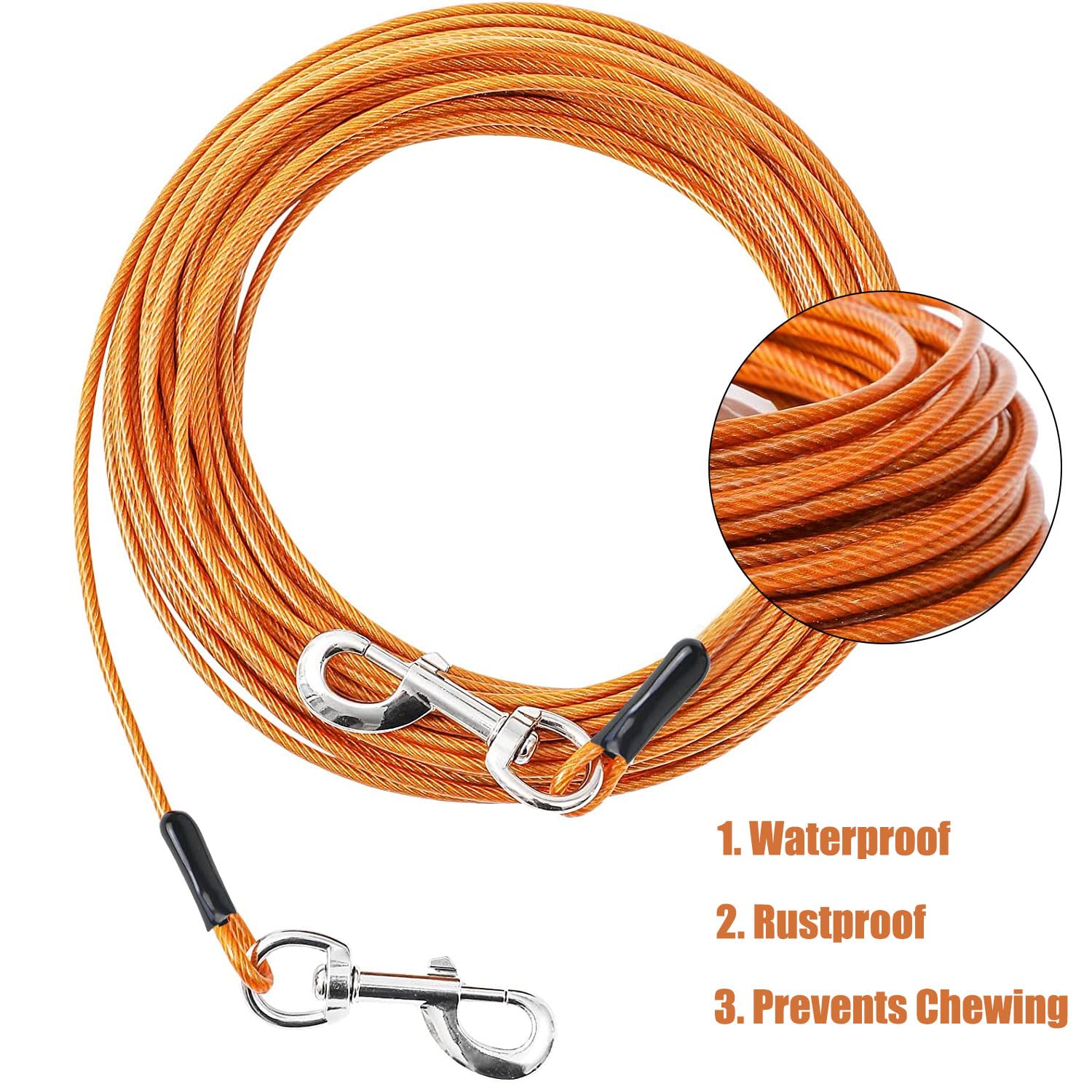 DogLemi Lange Hundeleine 9 M – Leichtes Kordelseil Für Training, Rückruf & Freilauf | Mit Leckerli-Tasche & Karabiner | Für Große & Kleine Hunde