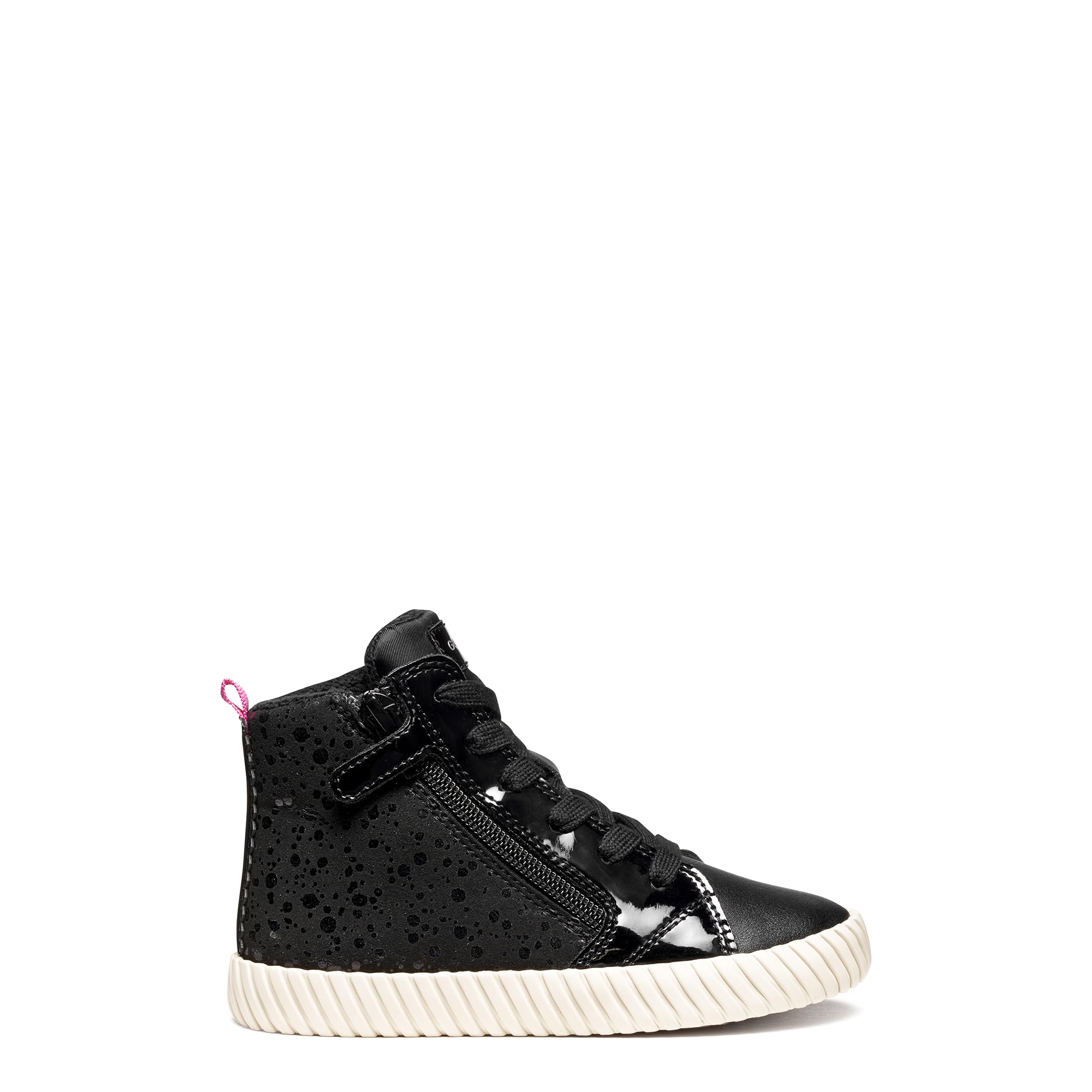 Geox Junior J Mirroless Girl Sneakers Black, 36 EU