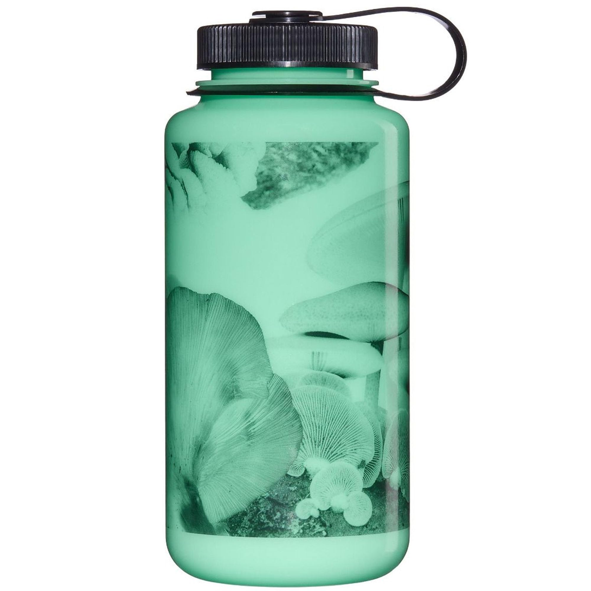 Nalgene Tritan BPA-Free Water Bottle, 32 OZ, Wide Mouth, Glo Wyld Mushrooms