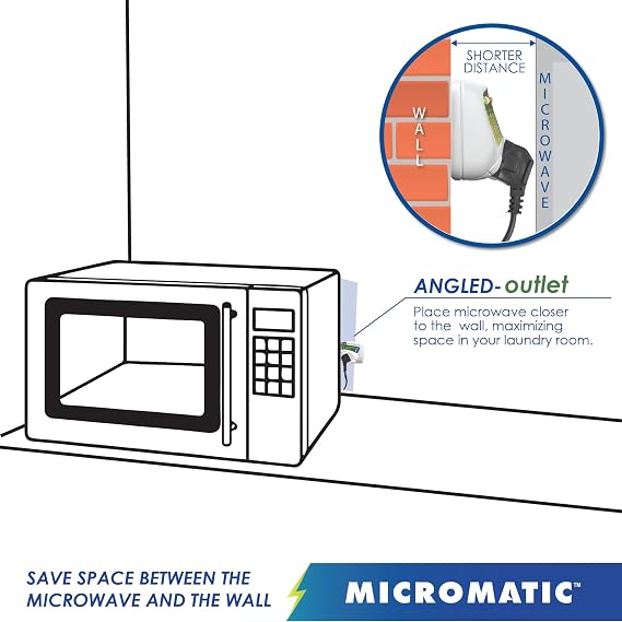 Micromatic WS-2910 Electronic Voltage & Surge Protector for Microwave Oven