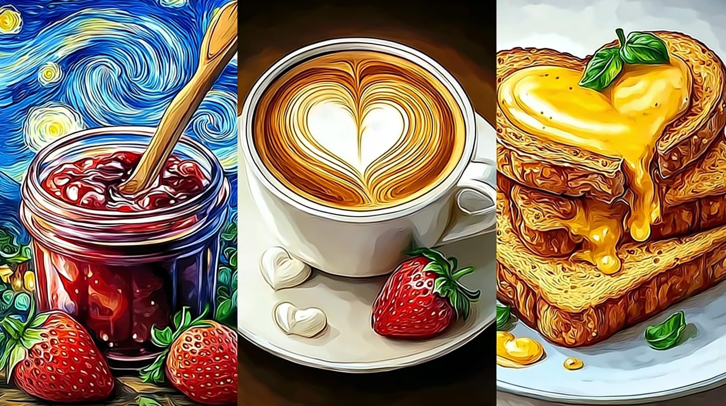 Puzzle de 1000 piezas de pasteles creativos para ejercitar la mente en adultos 8