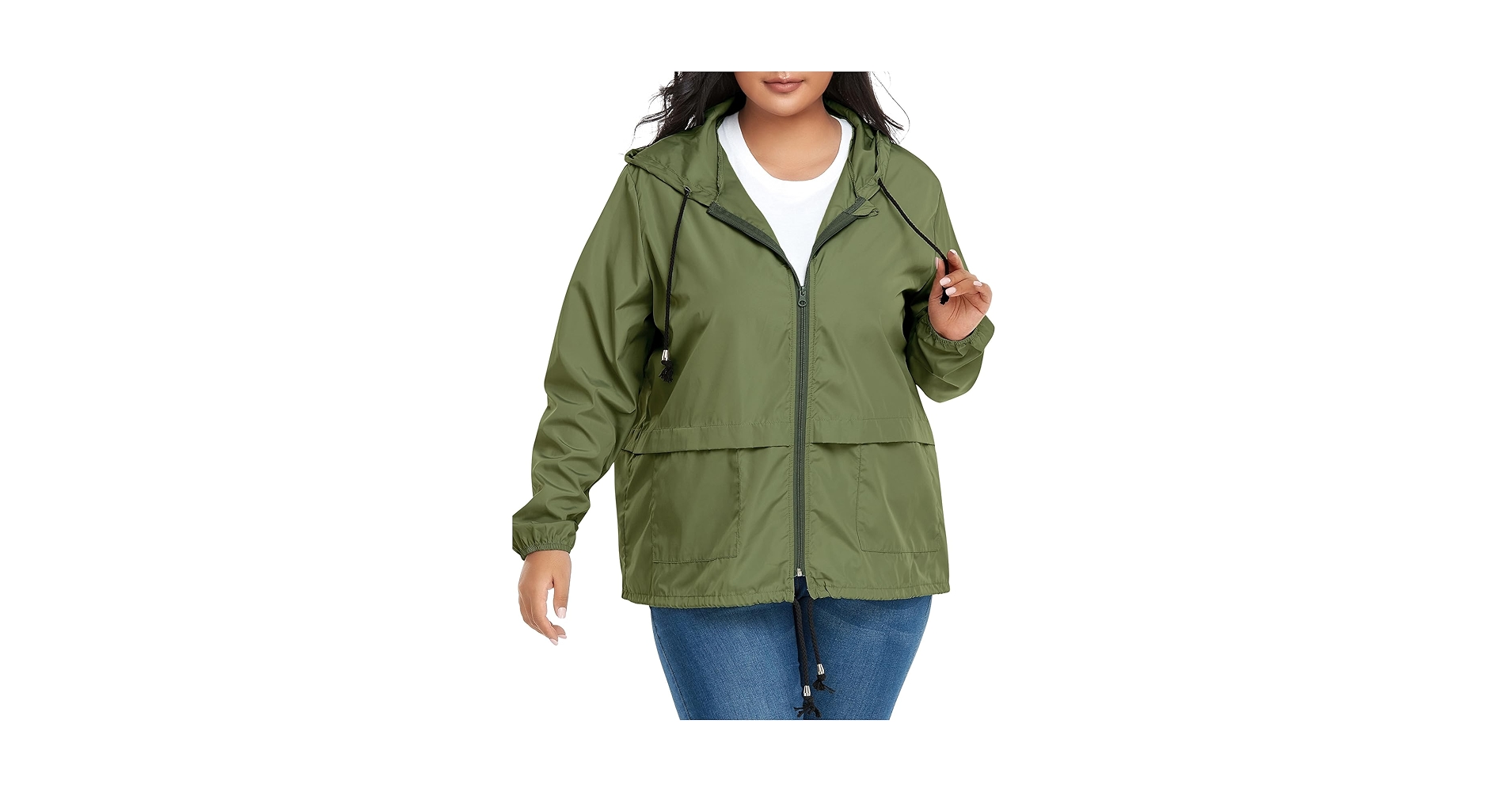 Amazon.com: Century Star Plus Size Rain Jackets for Women