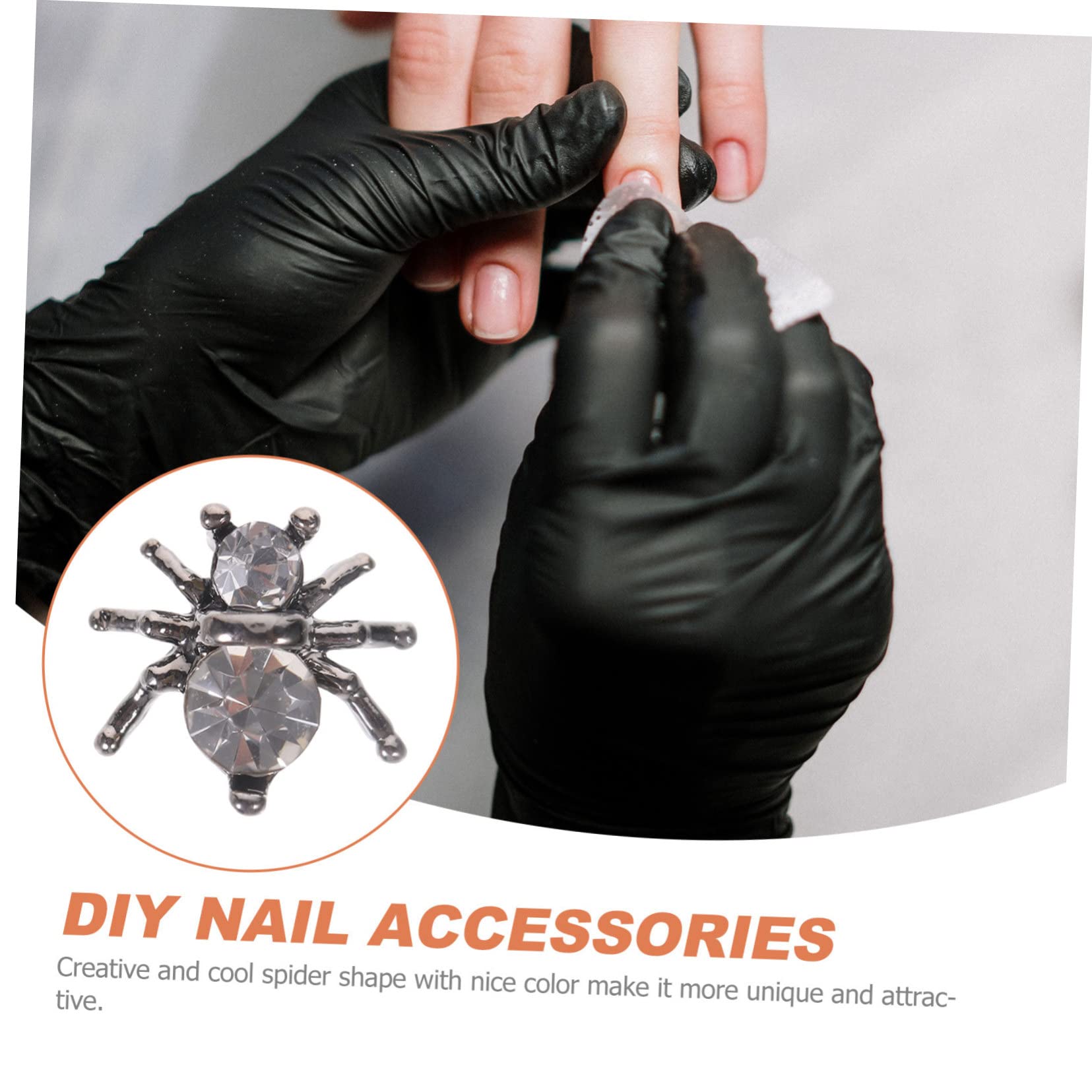 Healeved 300pezzi Per Unghie Decorazioni Per Nail Art Halloween Charm Per Manicure Accessori Creativi Per Del Te
