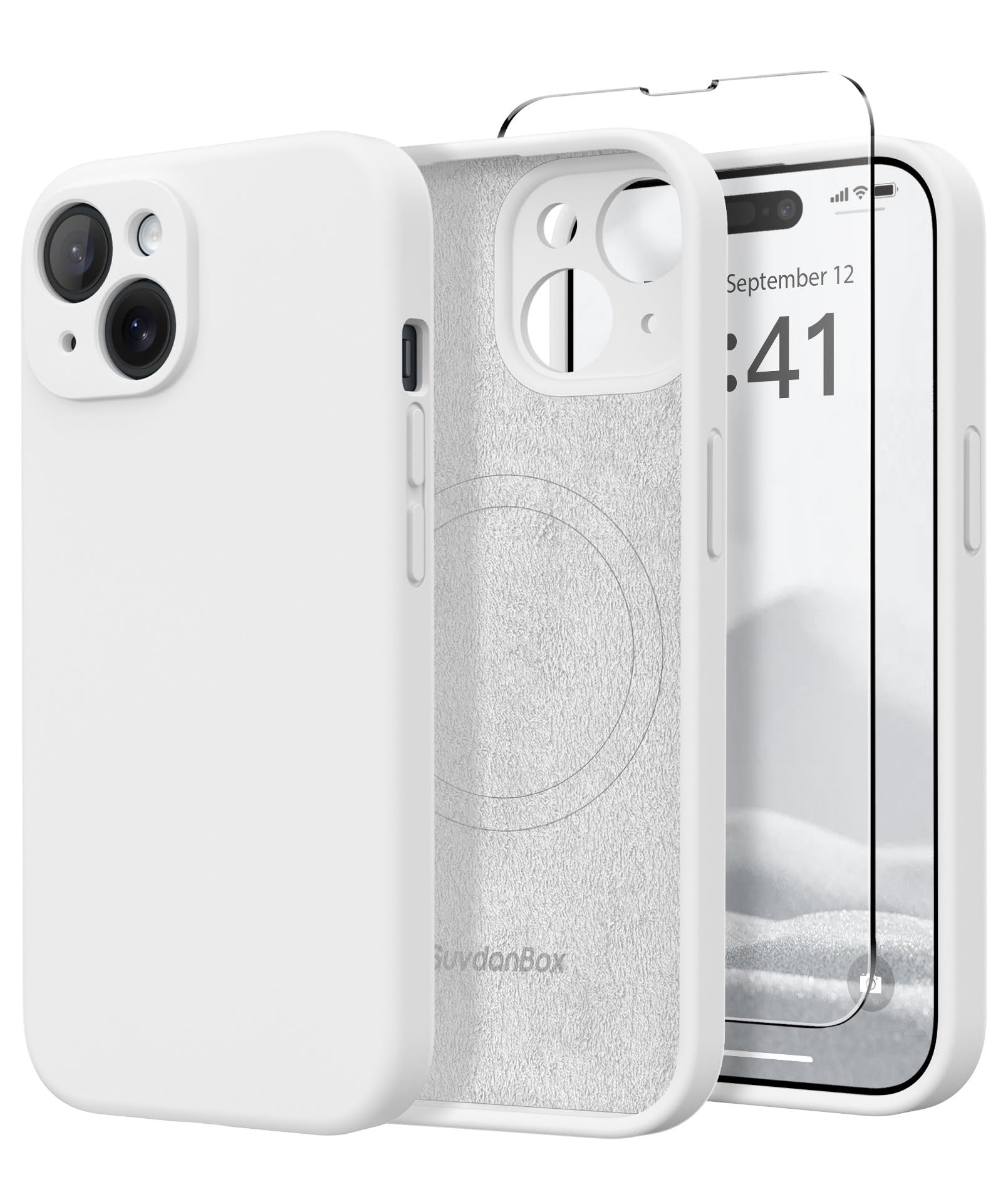 Amazon.com: SuydanBox Magnetic for iPhone 15 Case, Compatible with ...