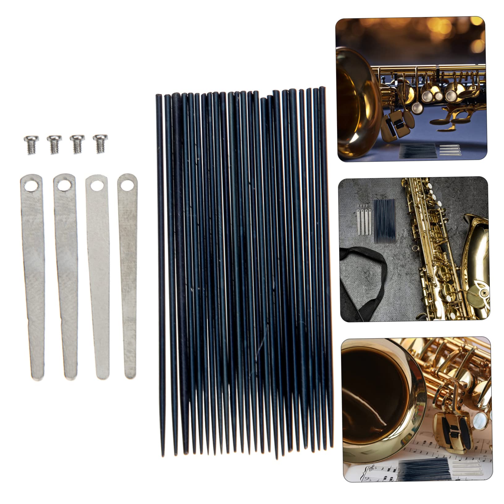 ibasenice Saxophone Supplies Saxophone Reeds Sax Repair Tool Pogo Pin for Tenor Sax