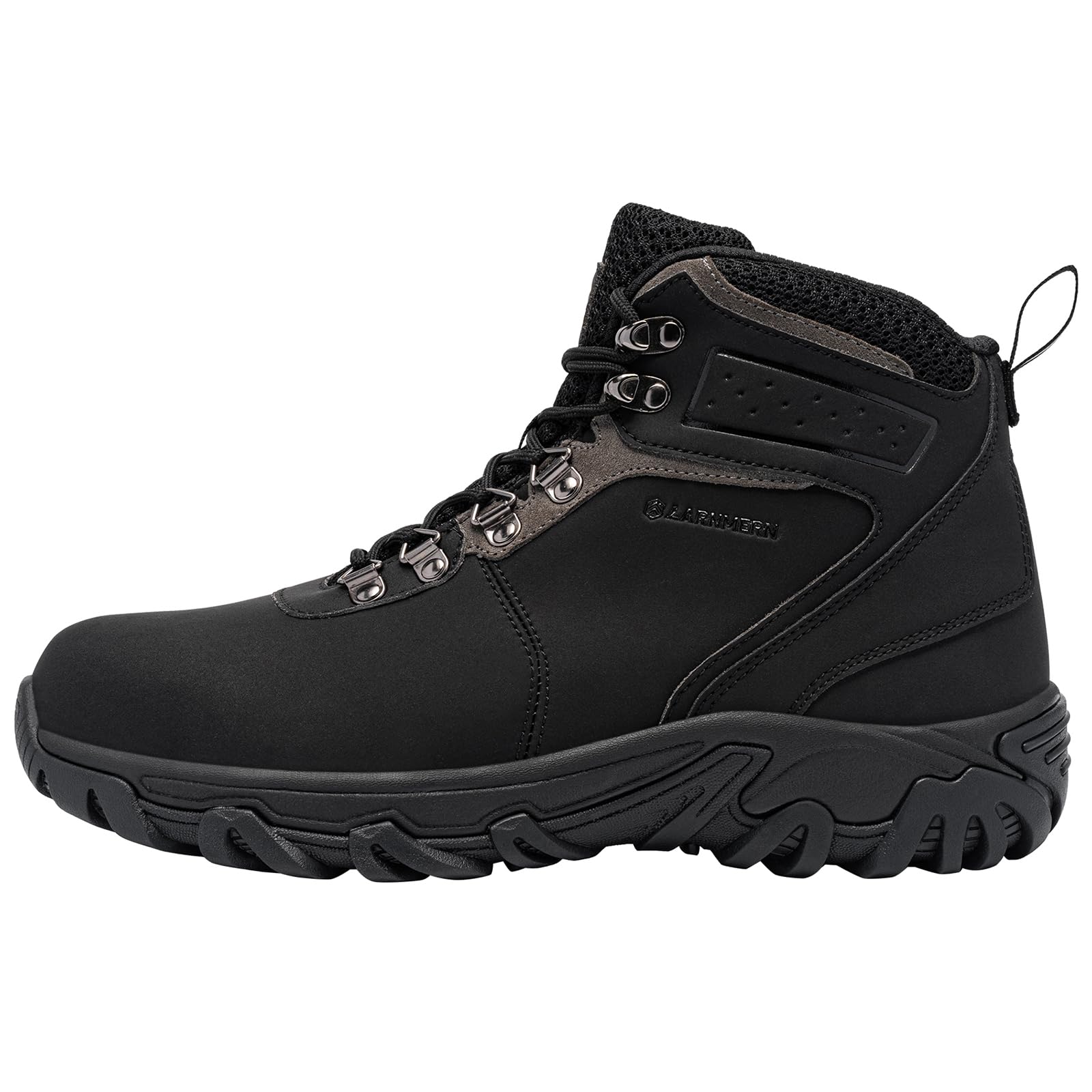 LARNMERN Imperméables Chaussures de Sécurité Homme Montante Antidérapant Chaussures de Travail Anti-Perforation Embout en Acier