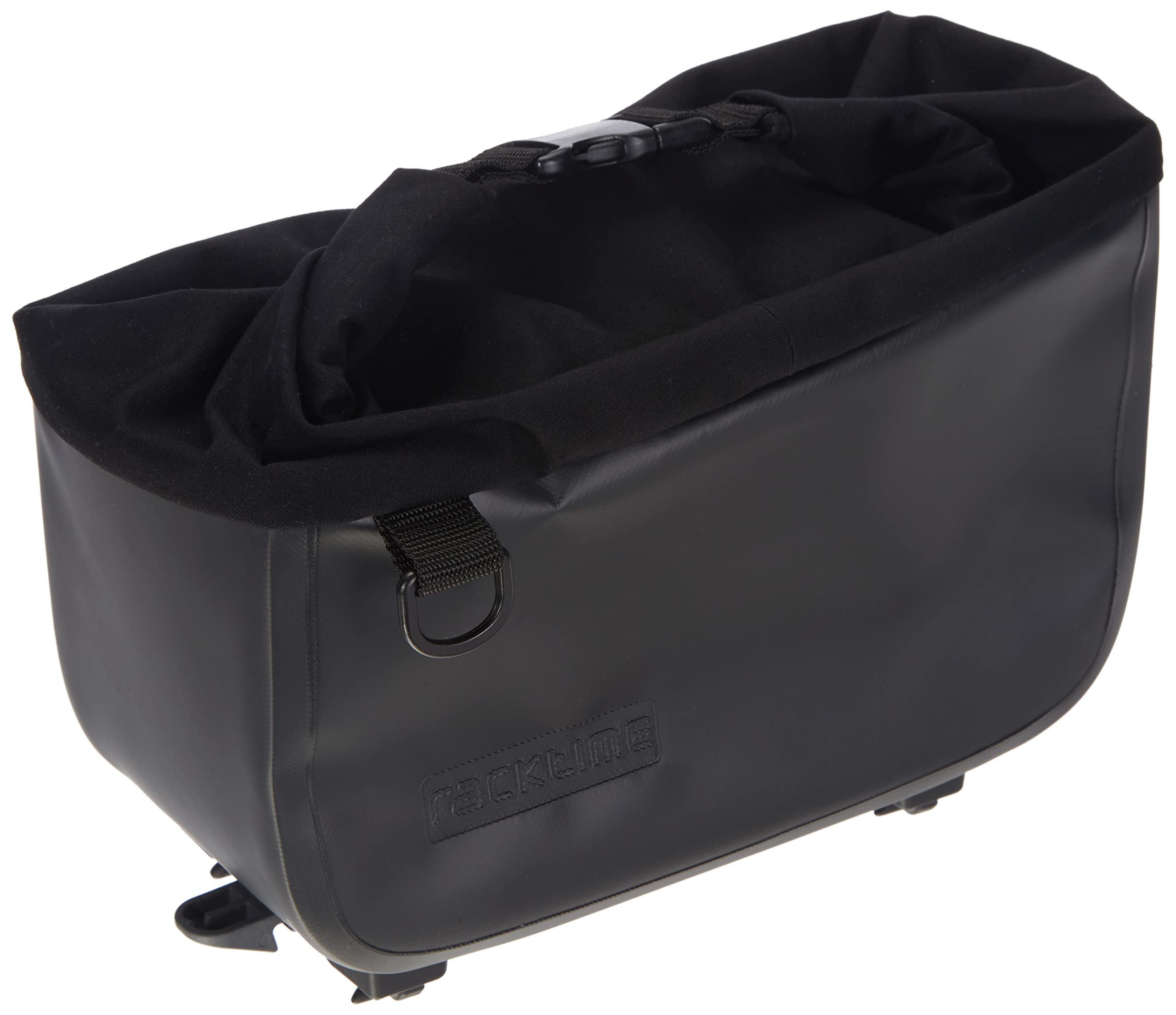Racktime Unisex – Erwachsene Yves Wd Gepäckträgertasche, schwarz, Einheitsgröße