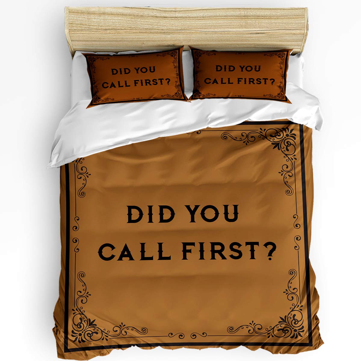 Amazon.com: ALAGEO Duvet Cover Funny 
