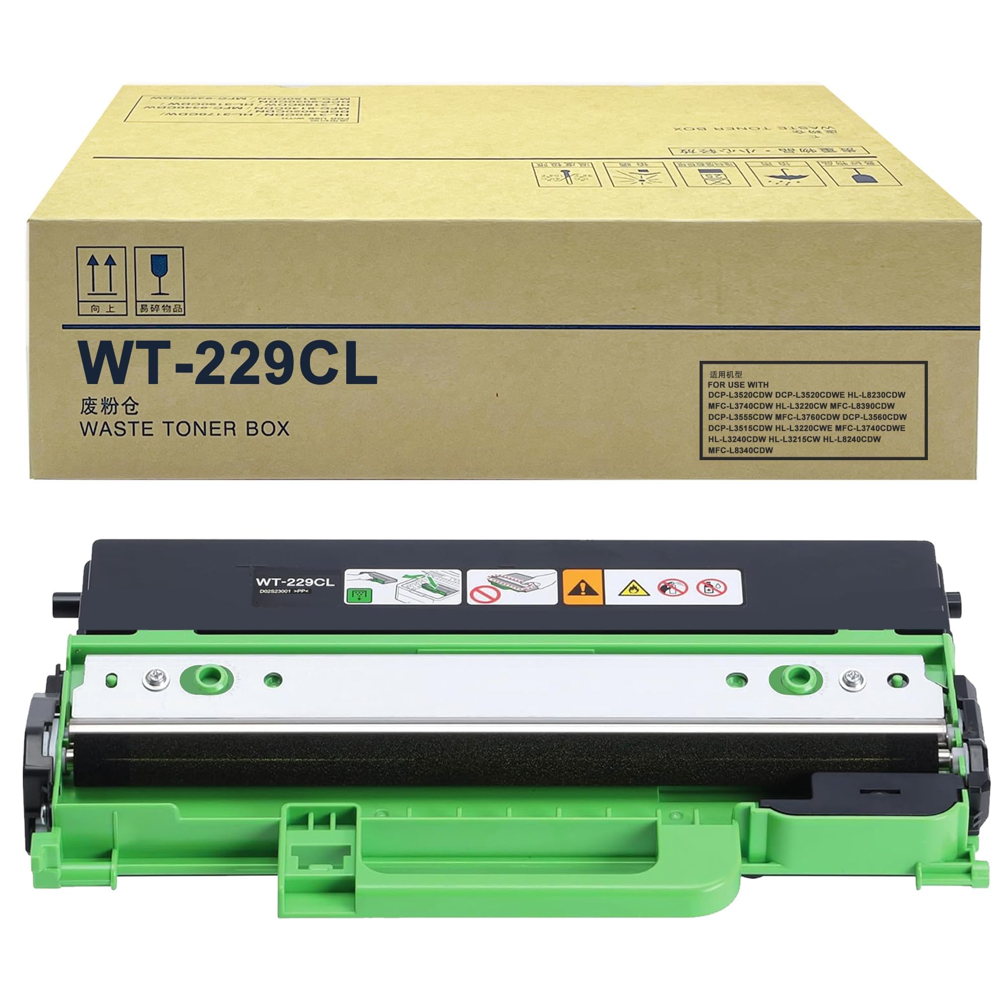 WT-229CL Bac de récupération de Toner Compatible Brother DCP-L3520CDW