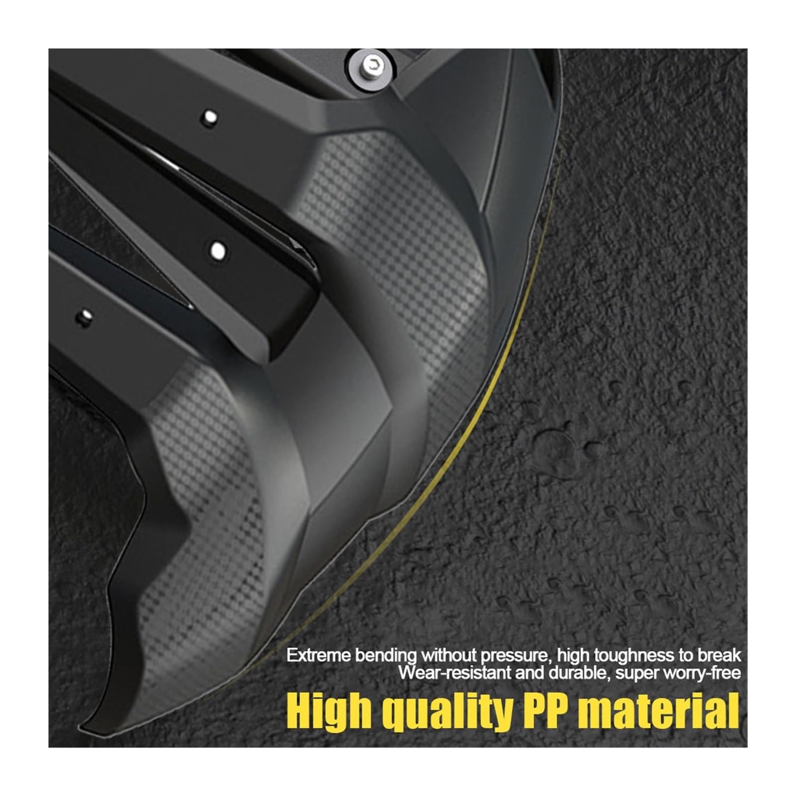 Parafango Motocicletta Parafango Posteriore Parafango Universale Per Moto Staffa Parafango Paraspruzzi Accessori Moto In PP Extender Hugger