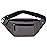 DAITET Large Crossbody Fanny Pack for Men&Women,Waist Bag & Hip Bum Bag for Outdoors Workout Traveling Casual Running Hiking Cycling,Easy Carry Any Phone(Loop Dark Grey)