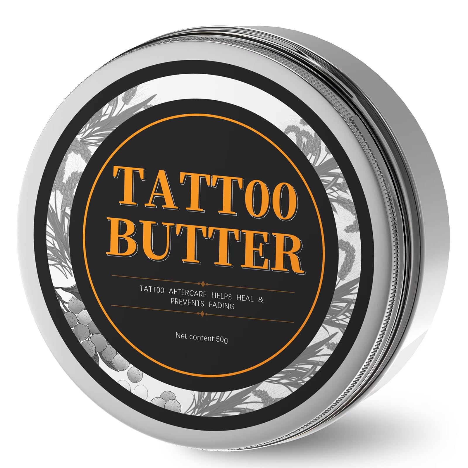Tattoo Aftercare Butter 50g,Tattoo crema de mantequilla,Mantequilla para el cuidado del tatuaje