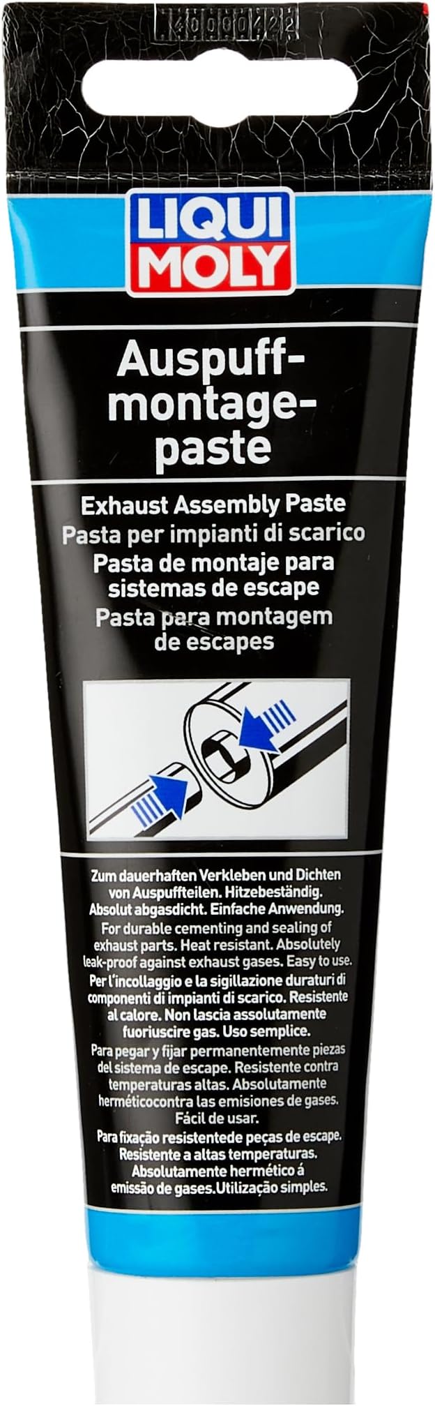 Exhaust Assembly Paste | 150 g | Paste | SKU: 3342, farblos, blue