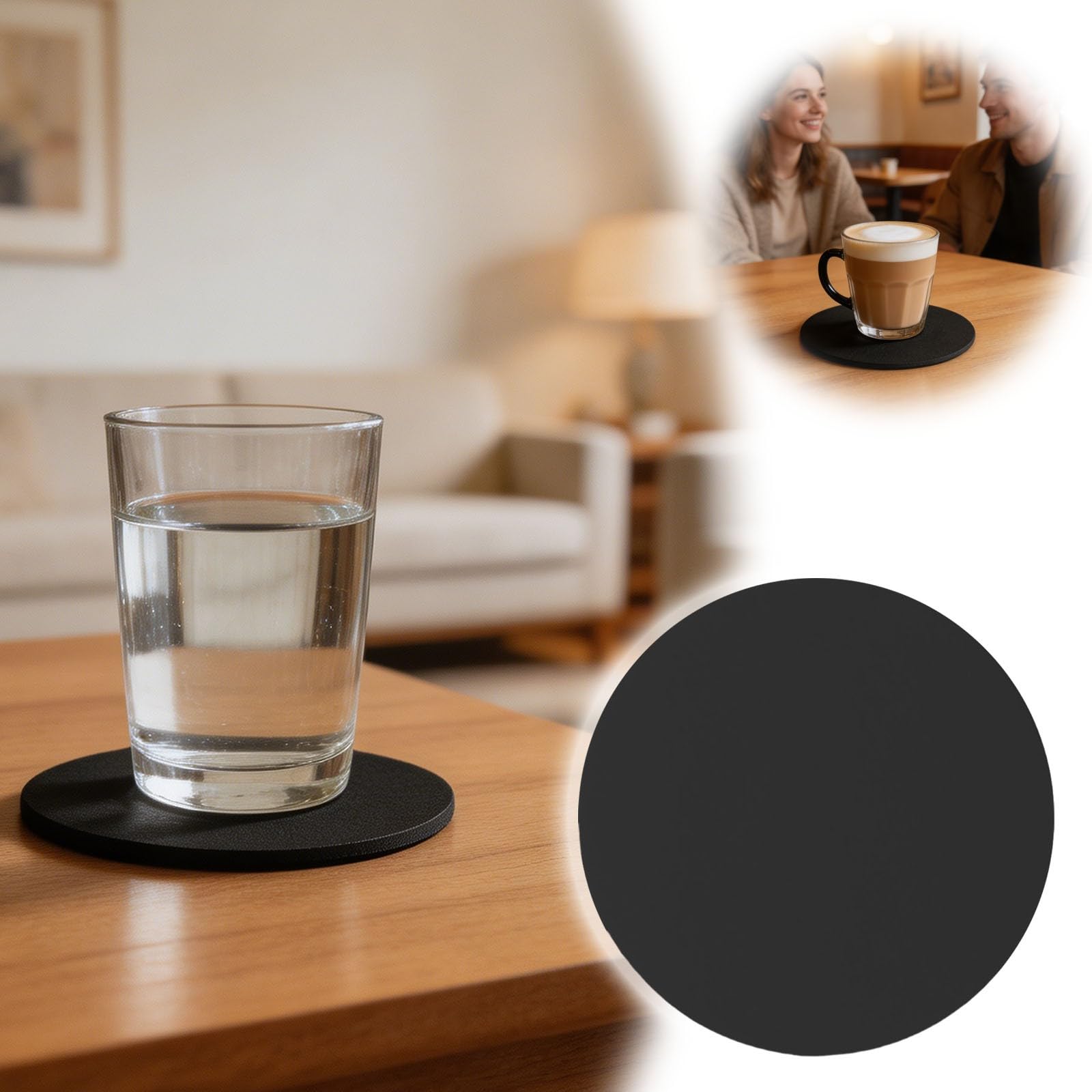 Manteles individuales antideslizantes para exteriores, protector absorbente para comedor, cocina y hogar