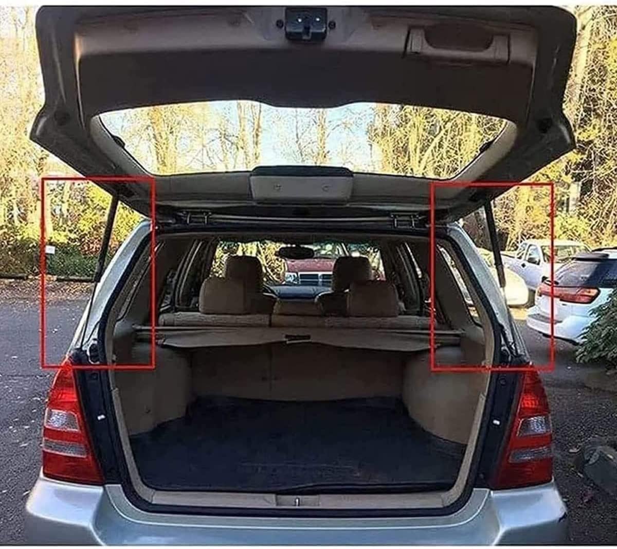 2 Stück Gasdruckfeder Für Suzuki Liana | Heckklappendämpfer Kofferraum Ersatz