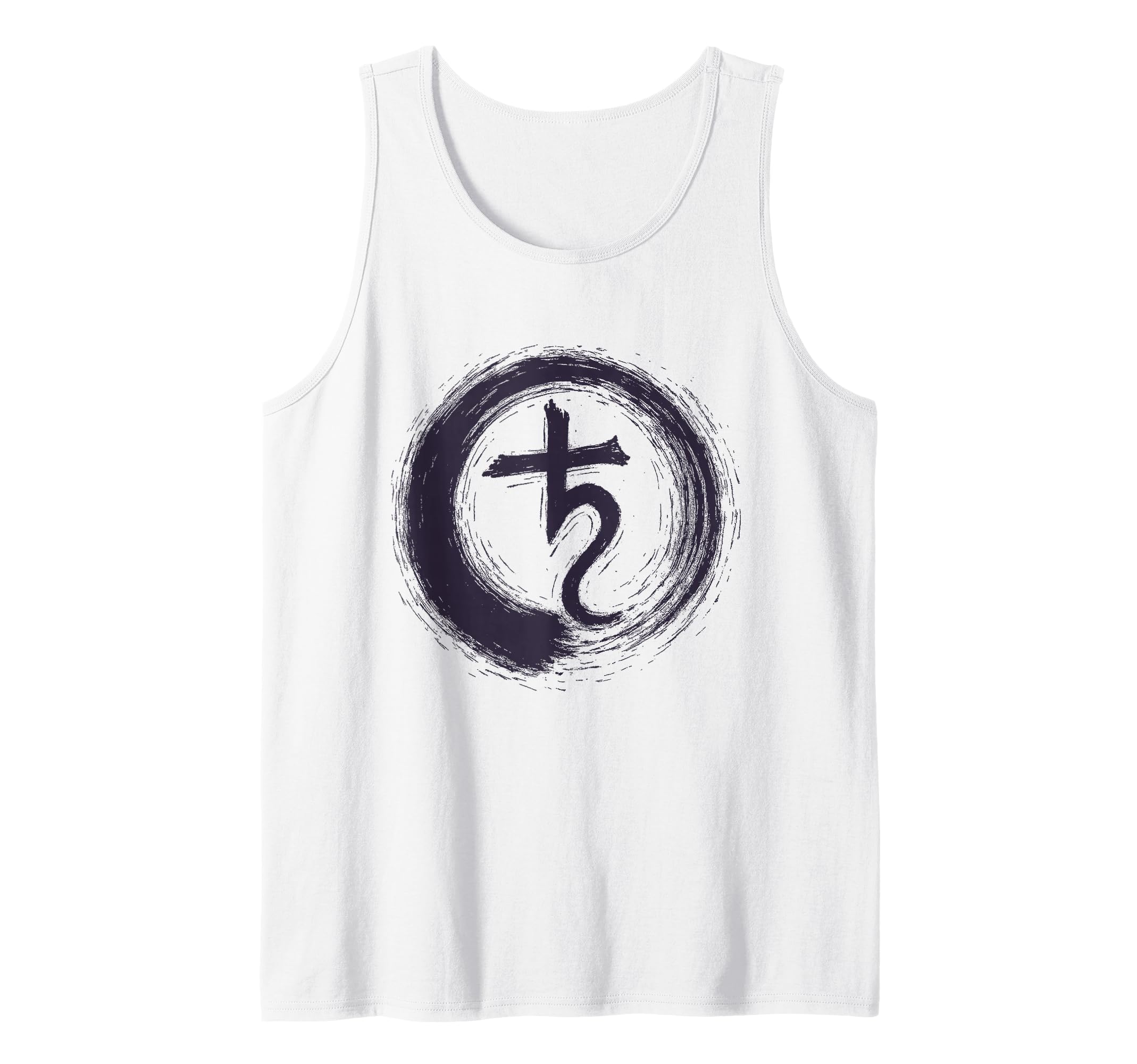 Saturn Celestial Sigil Cosmic Astrology Sailor Symbol Tank Top