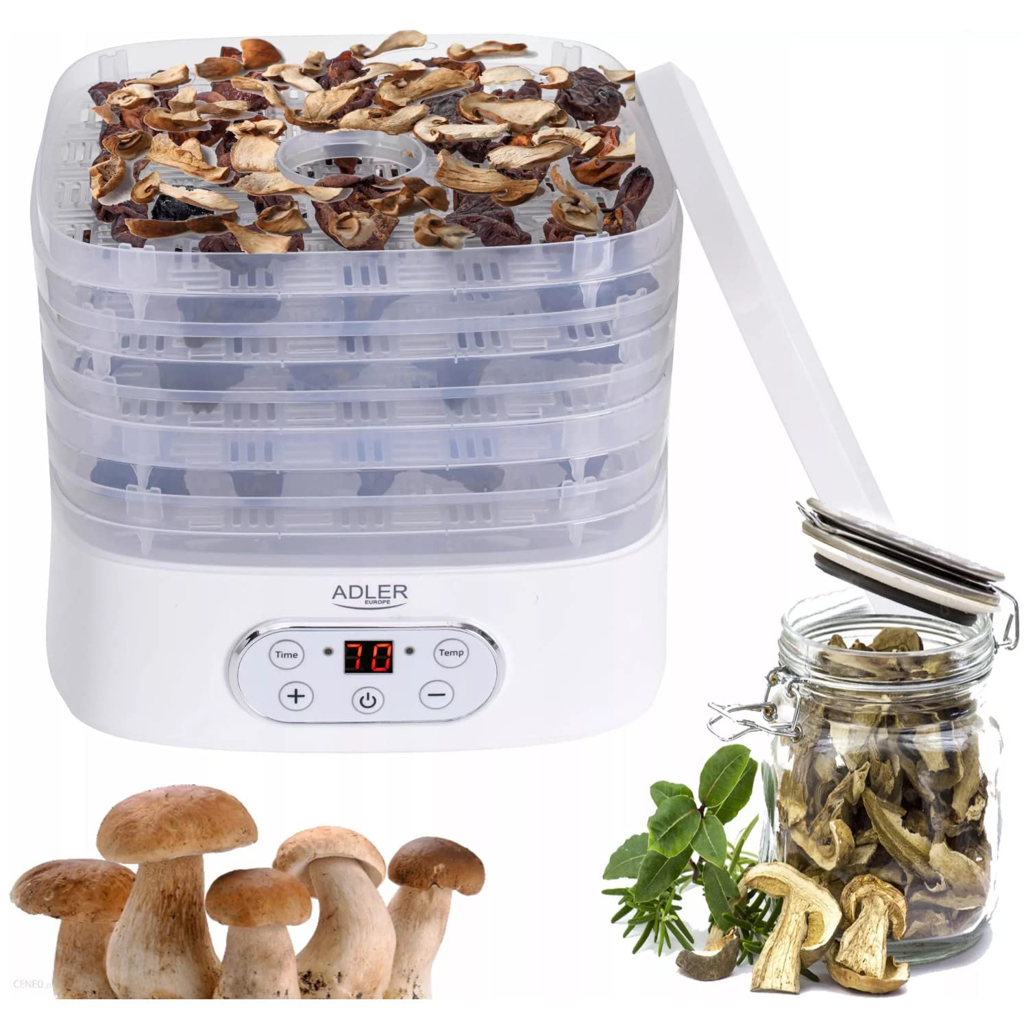 Adler AD 6658 Déshydrateur alimentaire