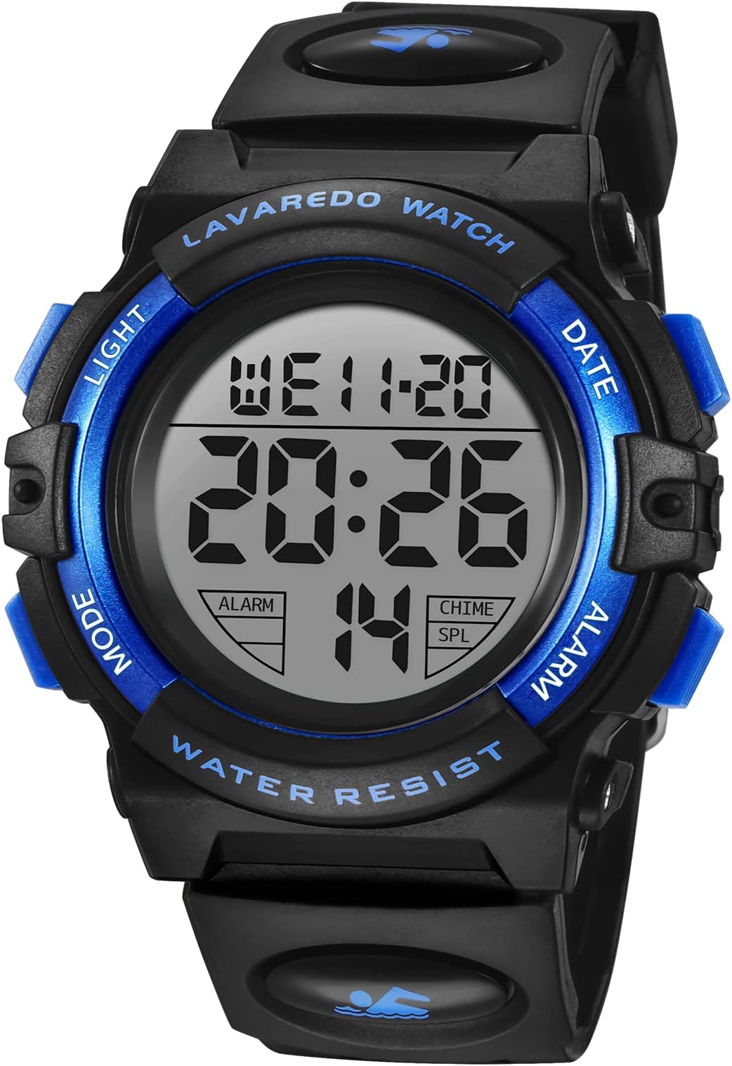 Kids Watch,Boys Watch for 3-15 Year Old Boys,Digital Sport Outdoor Multifunctional Chronograph LED 50 M Waterproof Alarm Calendar Analog Watch for Children with Silicone Band,Kids Gift