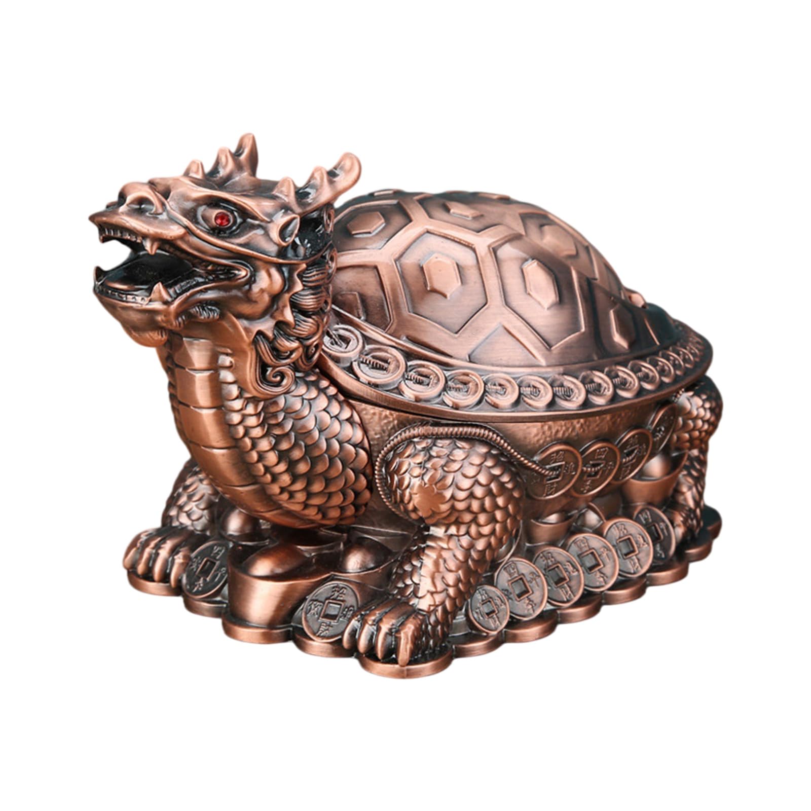 Msioytog Bbb2 Metal Ashtray With Anti Scatter Design Decorative Ornament Indoor Use Home Offices Essential Trendy Metal Accessory
