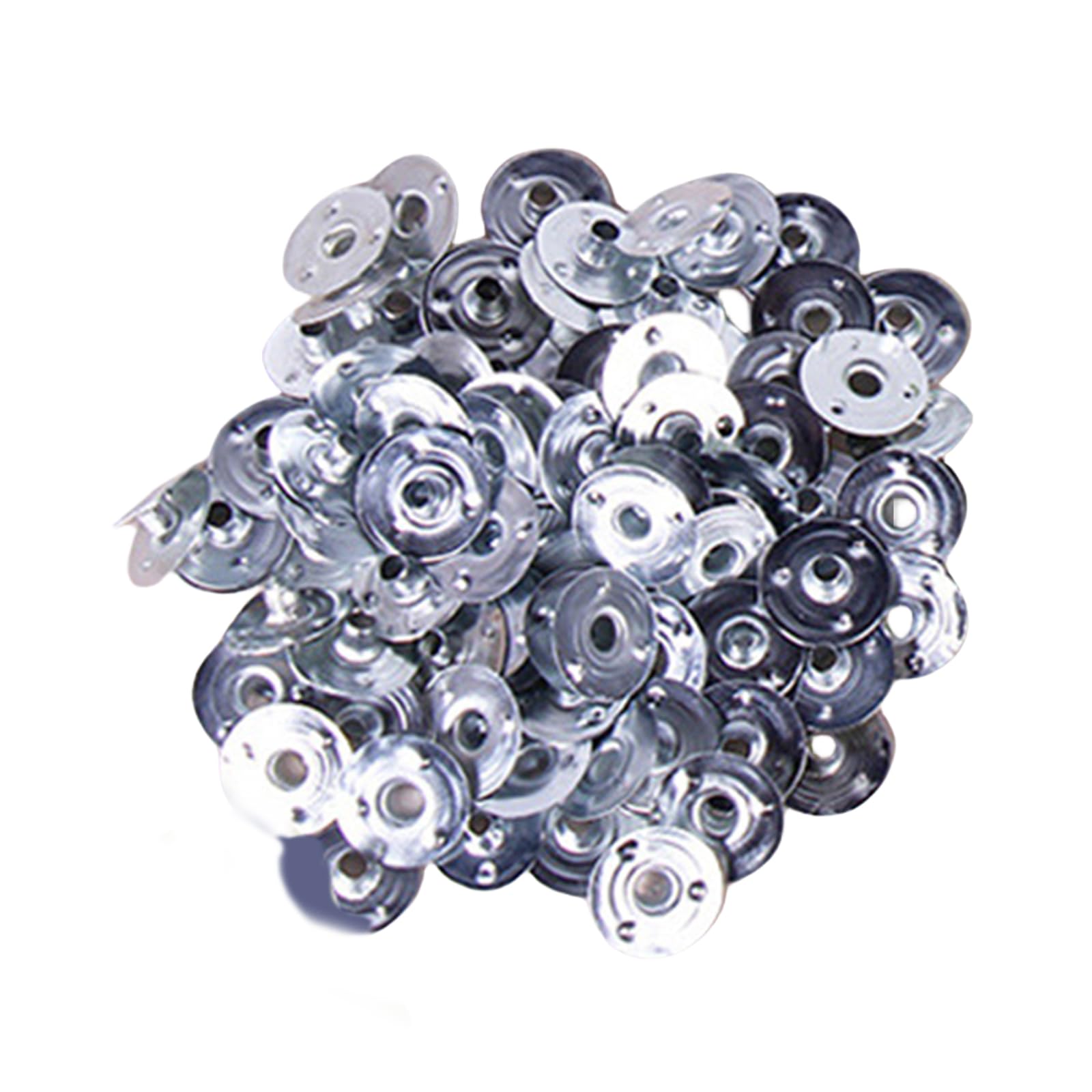ZWWAAZHF 100Pieces Wicks Tabs for Making Metal Tealight Wicks Sustainers Centering Votives Base Tabs